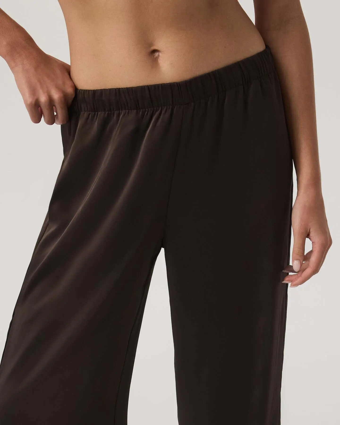 Nova Satin Wideleg Pant - Image 2