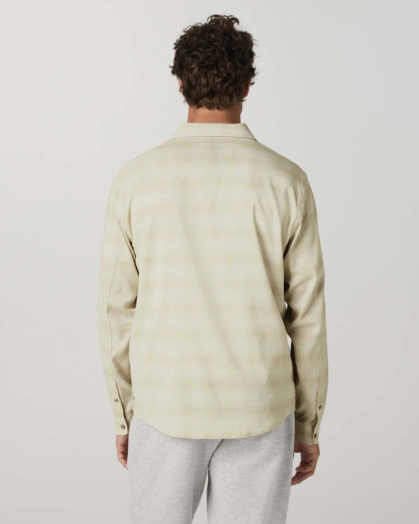 Long Sleeve Plaid Button Down Shirt - Image 3