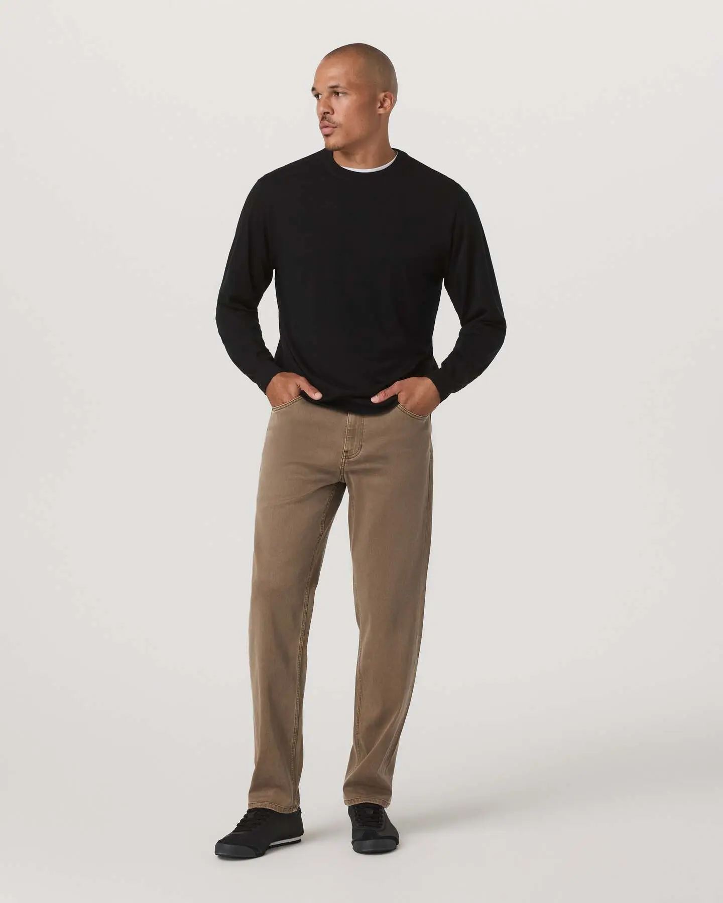 Merino Fine Gauge Wool Sweater - Image 4