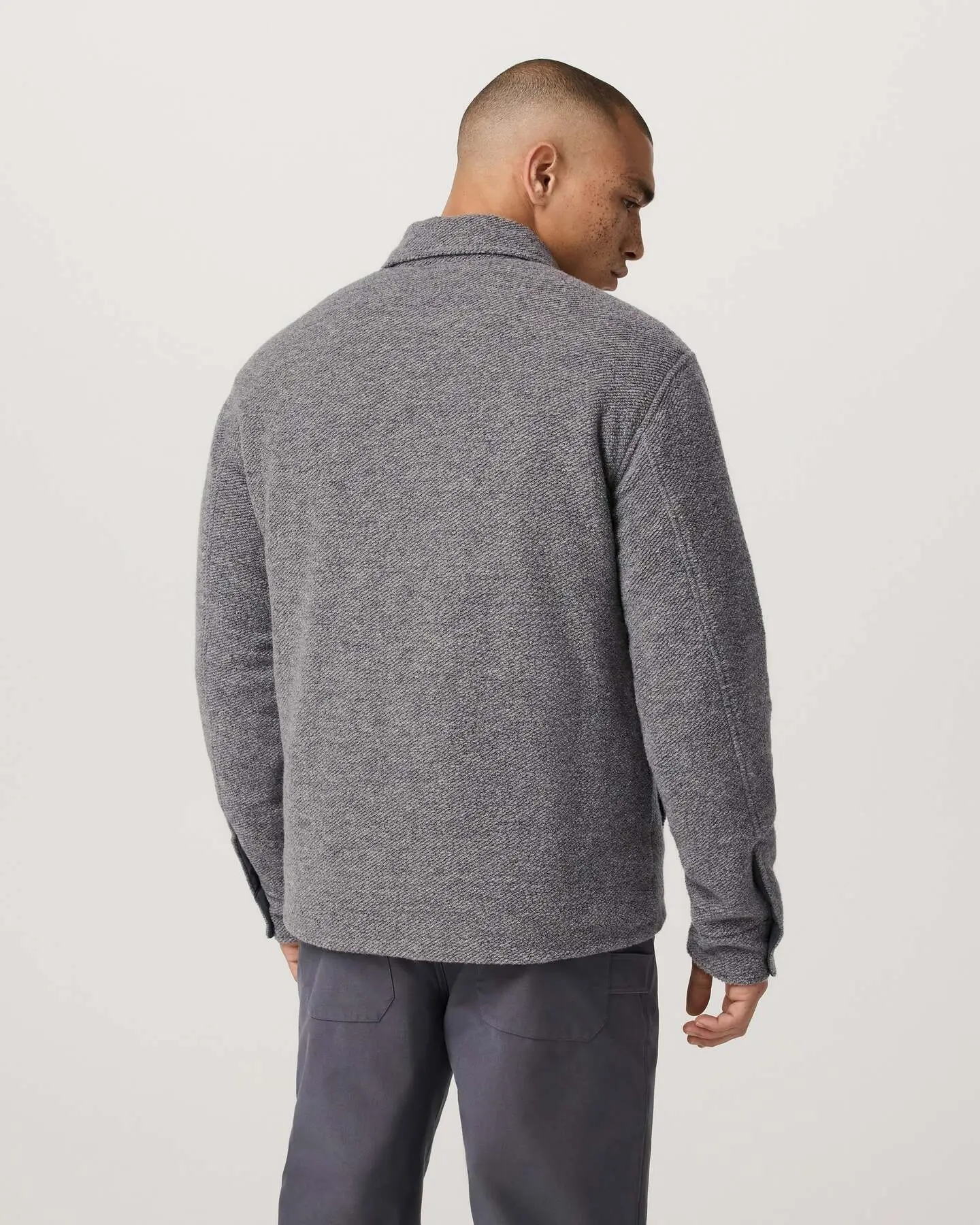 Plymouth Wool Shirt Jacket - Image 3