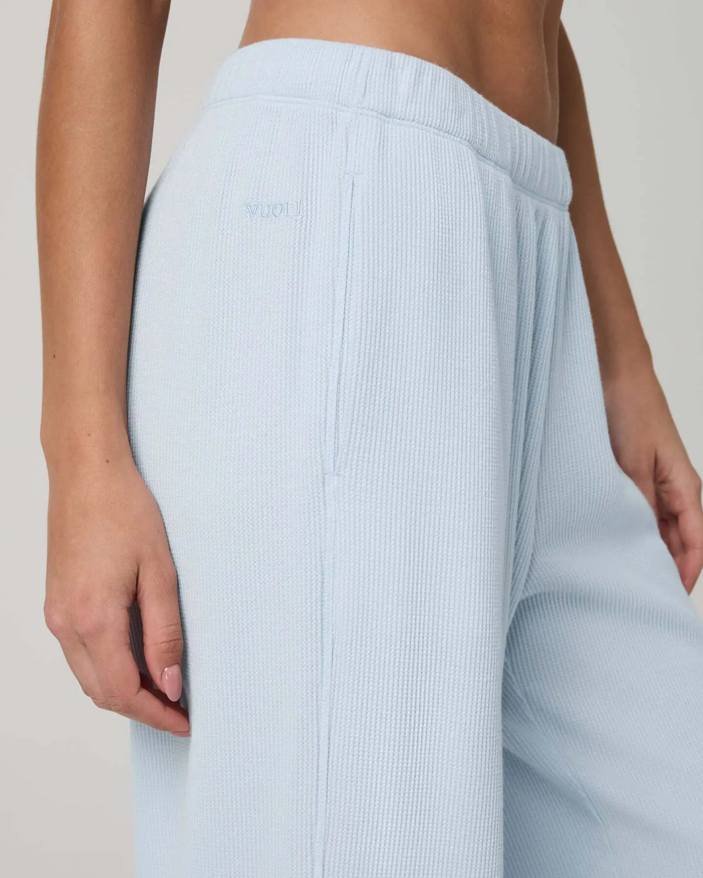 Waffle Wideleg Pant - Image 2