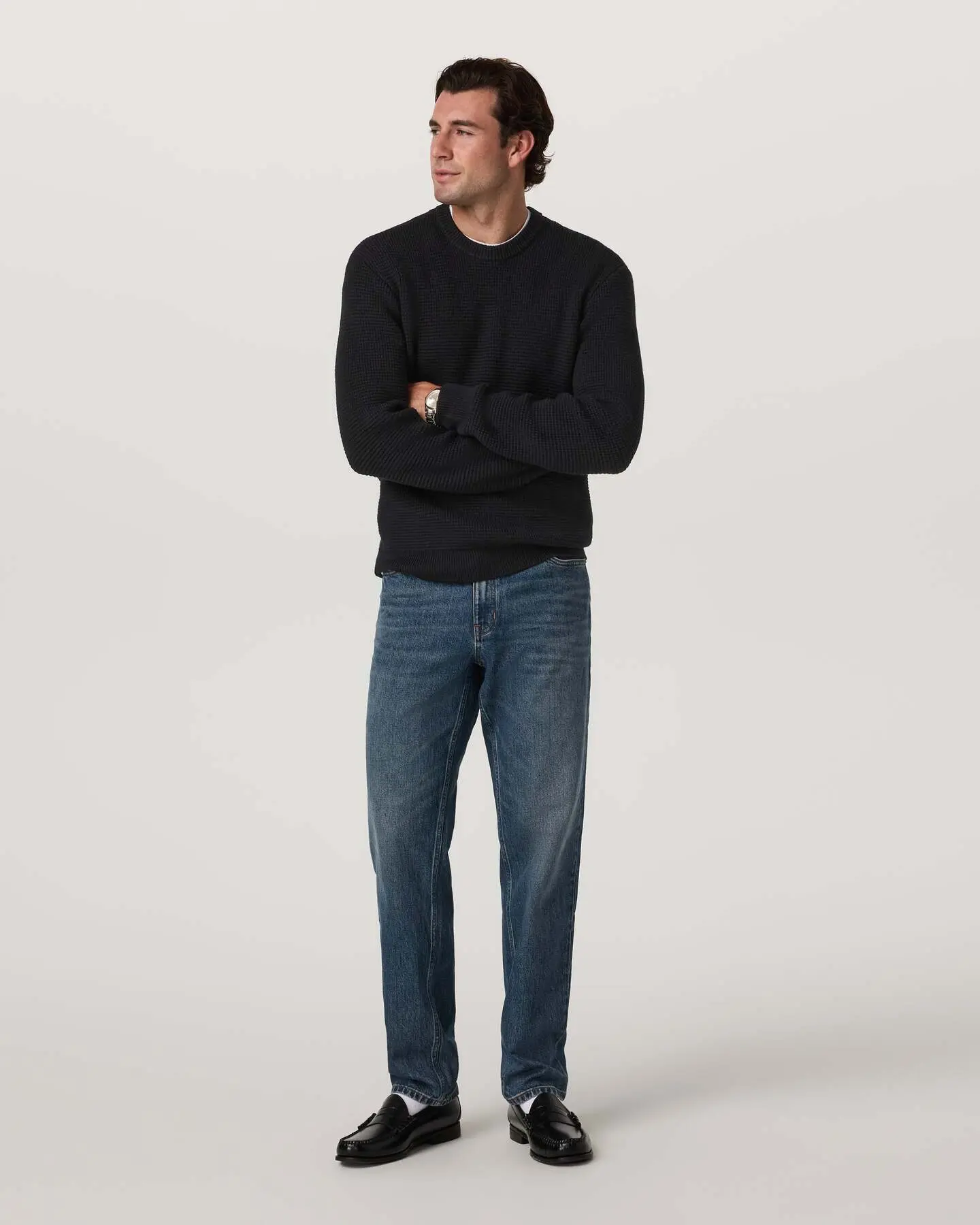 Denver Waffle Crew Sweater - Image 3