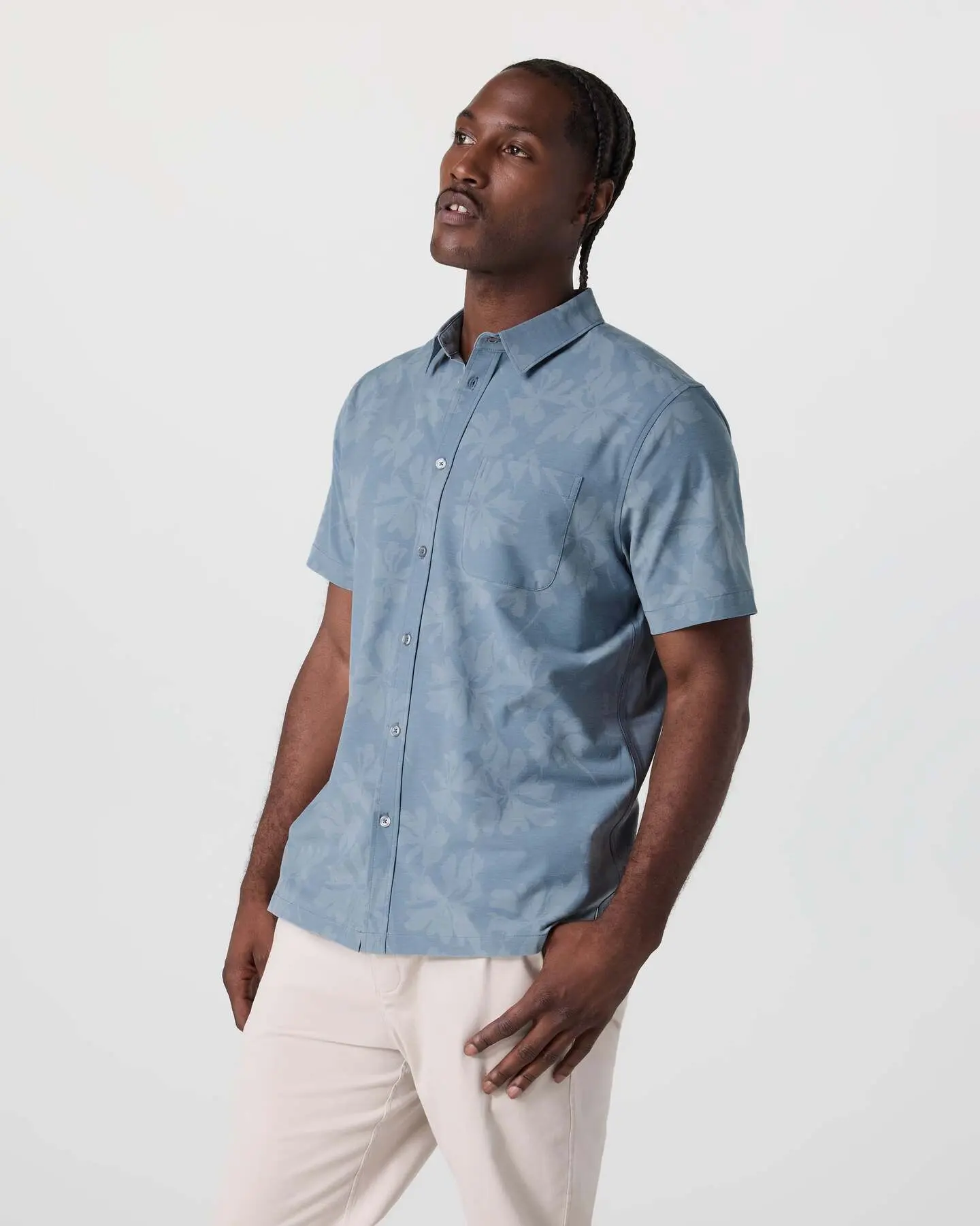 Short Sleeve Bridge Button Down