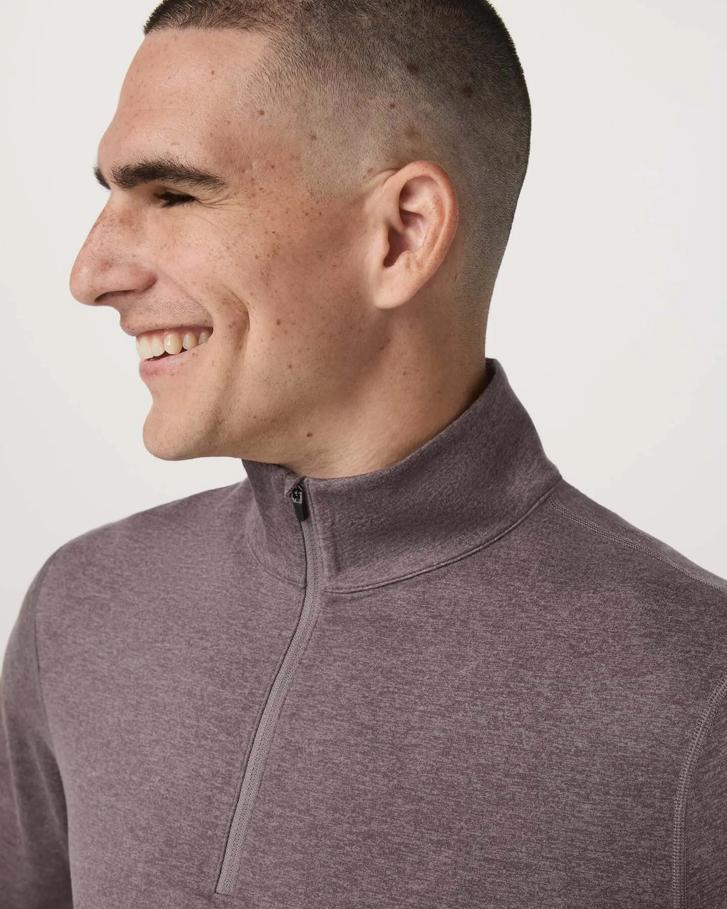 Ponto Half Zip Mock Neck - Image 2