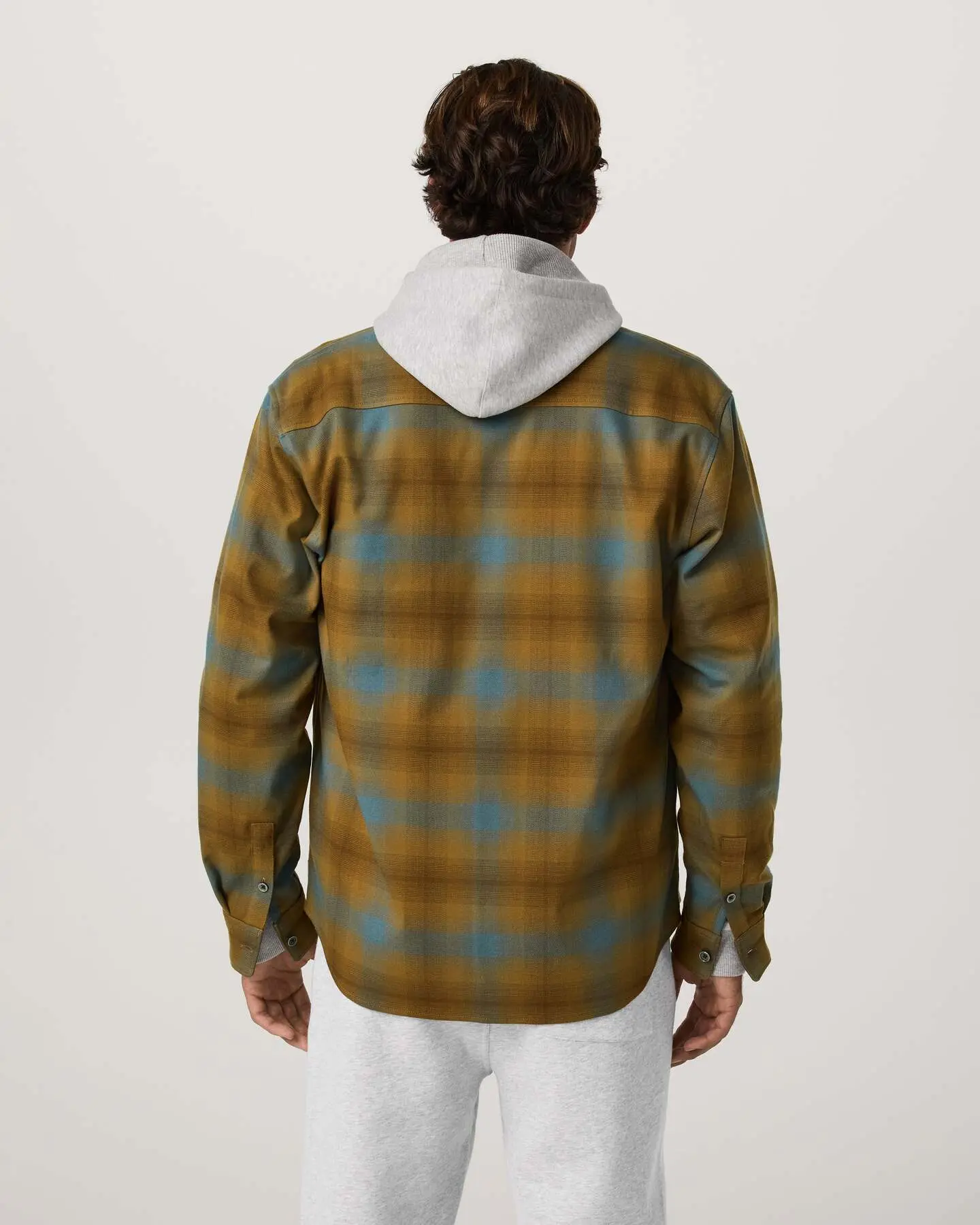 Long Sleeve Flannel Button Down Shirt - Image 3