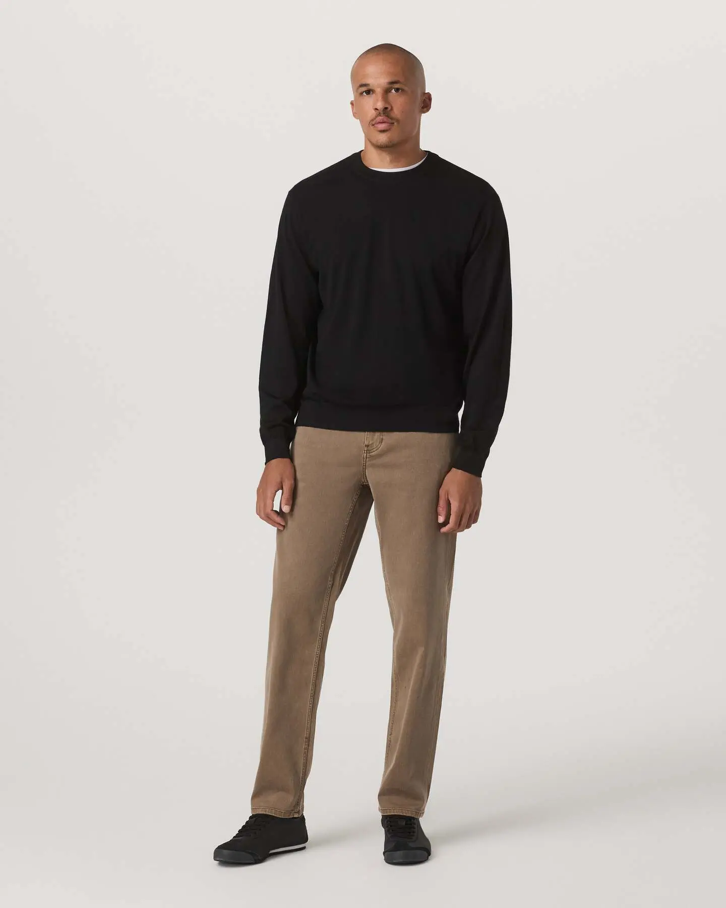 Merino Fine Gauge Wool Sweater - Image 5