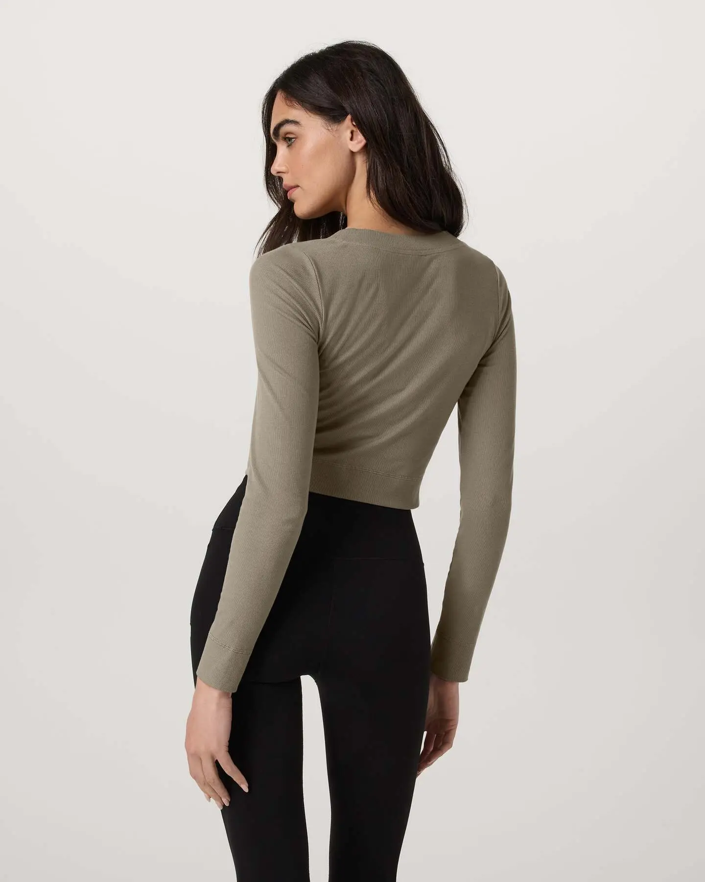 Long Sleeve Pose Mini Cardigan - Image 3