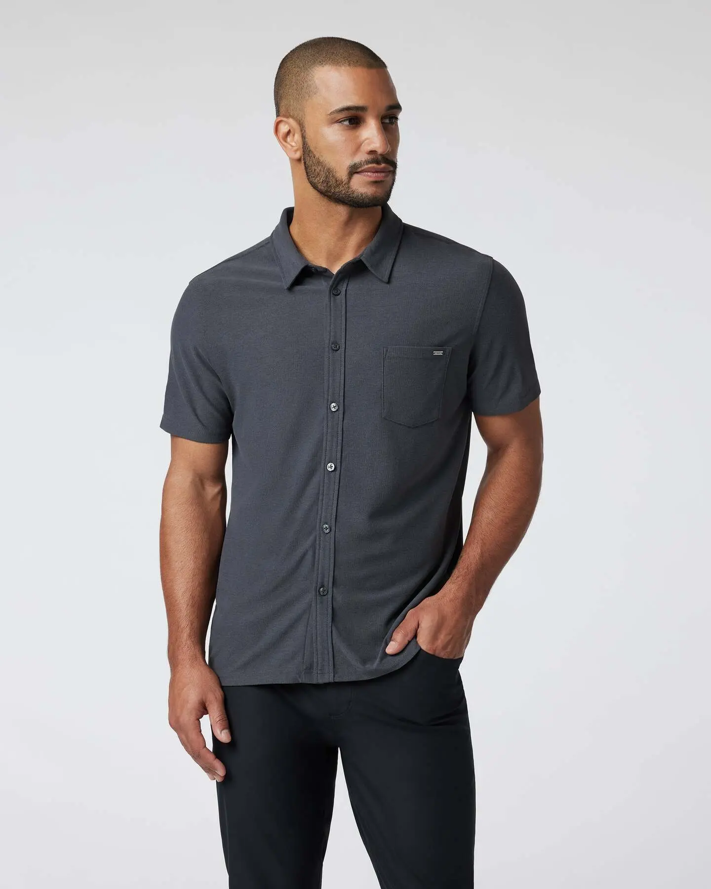 Short Sleeve Ace Button Down - Image 3