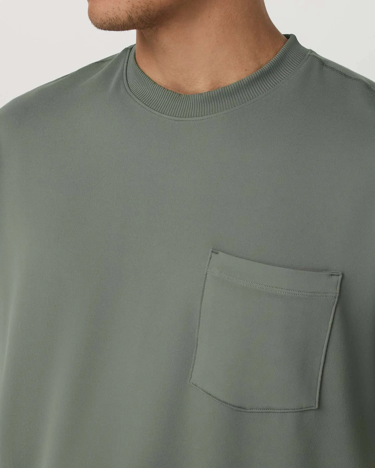 Short Sleeve Ponto Pocket Tee - Relaxed Fit - Image 5