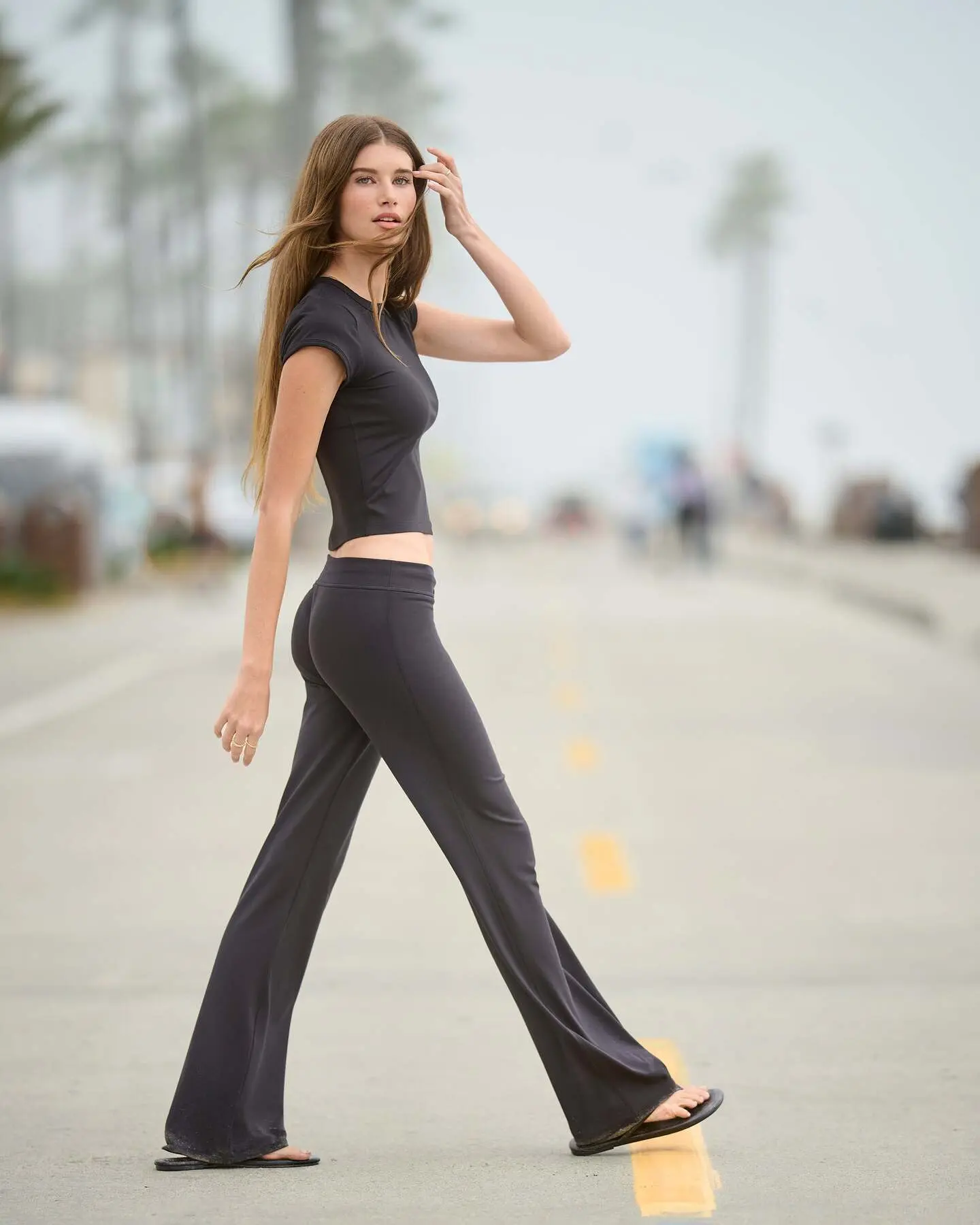 Halo Low Rise Slim Flare Pant - Image 4