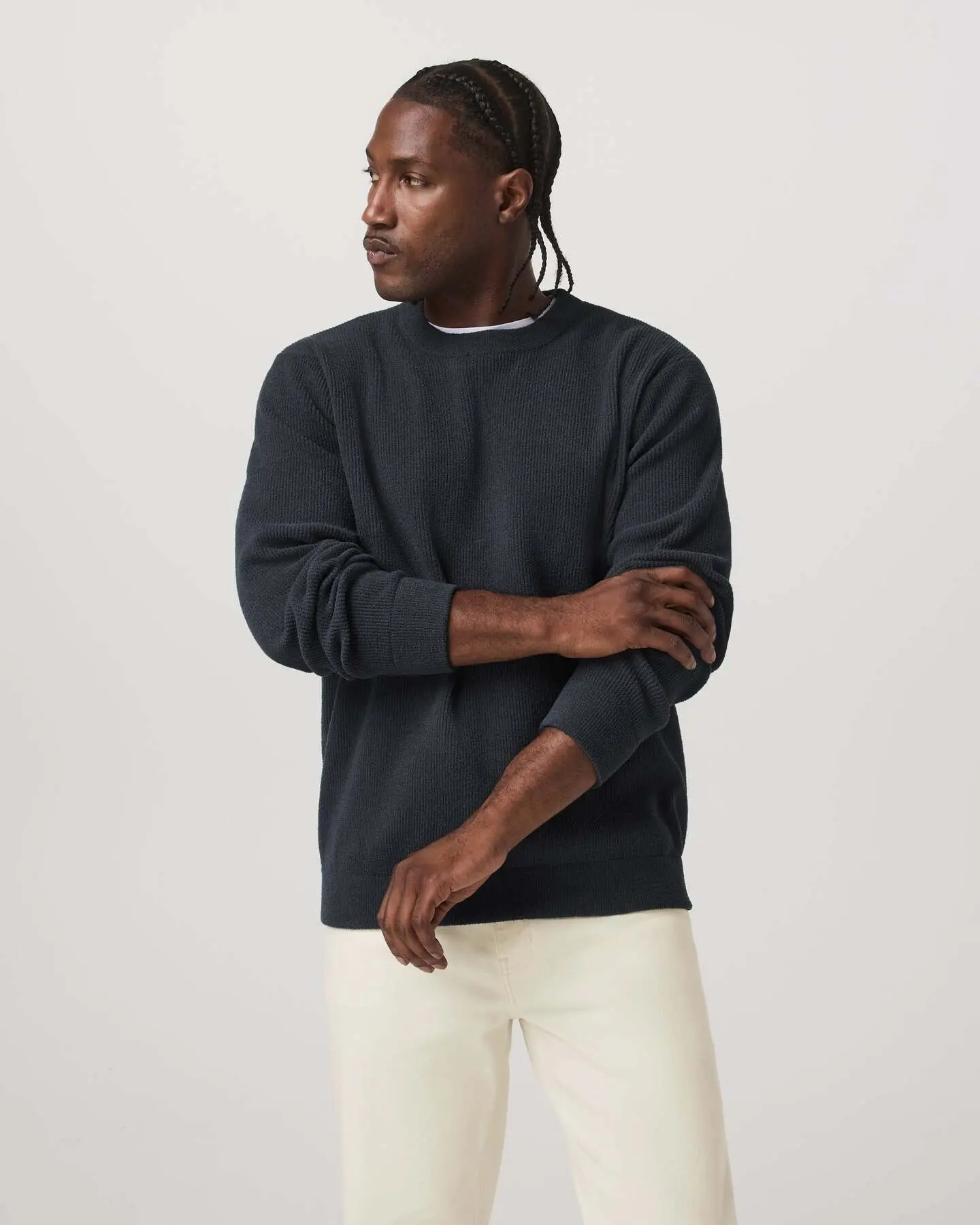 Midweight Rib Sweater