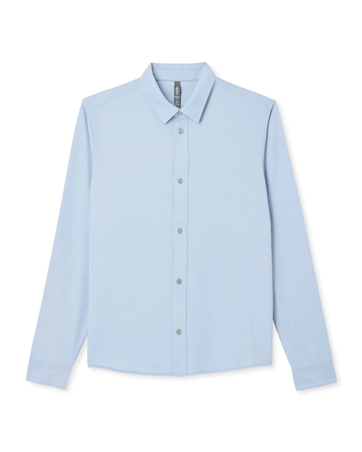 Long Sleeve Knit Oxford Button Down - Classic Fit - Image 6
