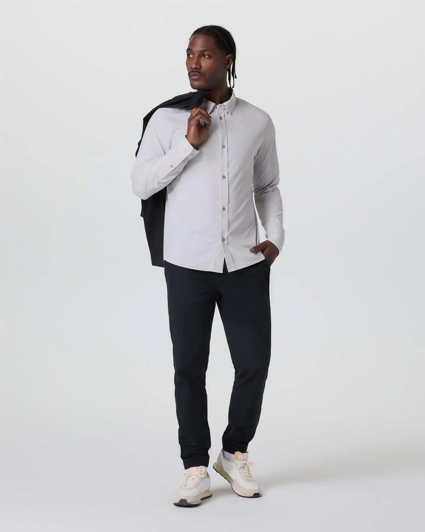 Long Sleeve Travellite Button Down - Image 2