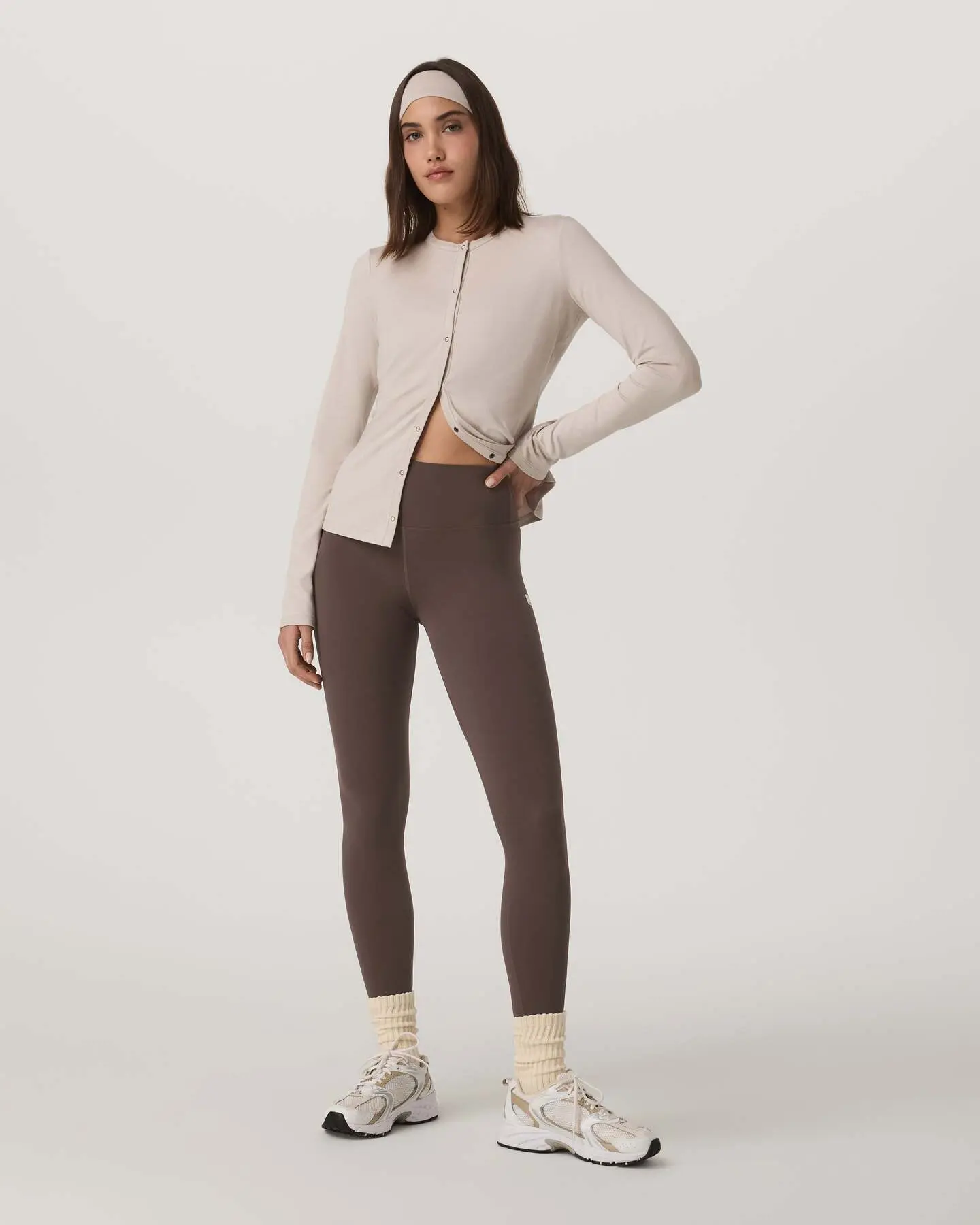 Long Sleeve Halo Snap Cardigan - Image 2