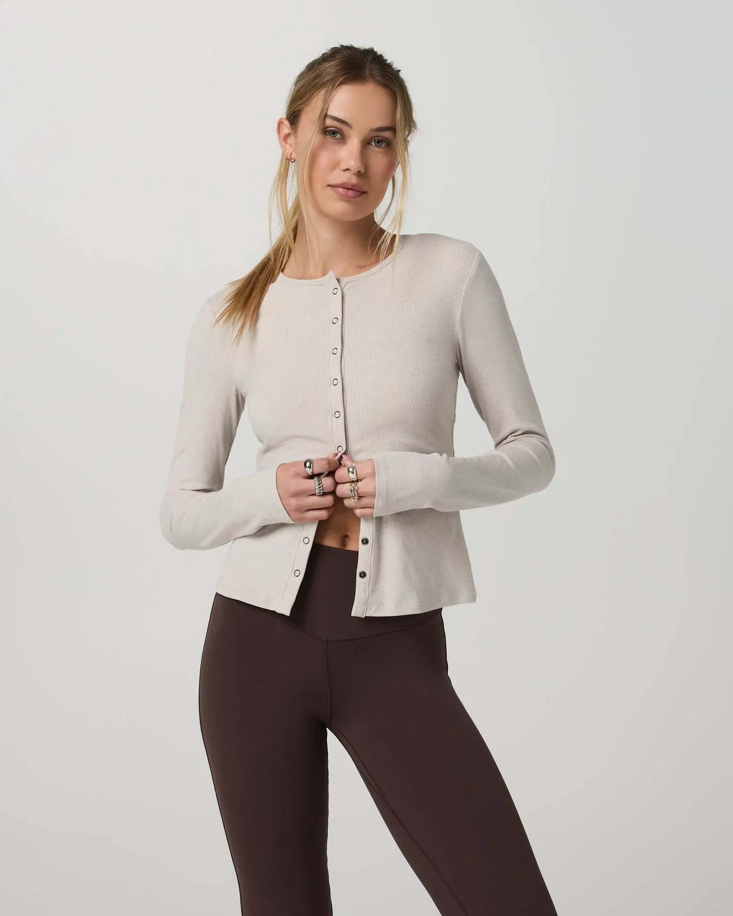 Long Sleeve Pose Twin Cardigan - Image 5