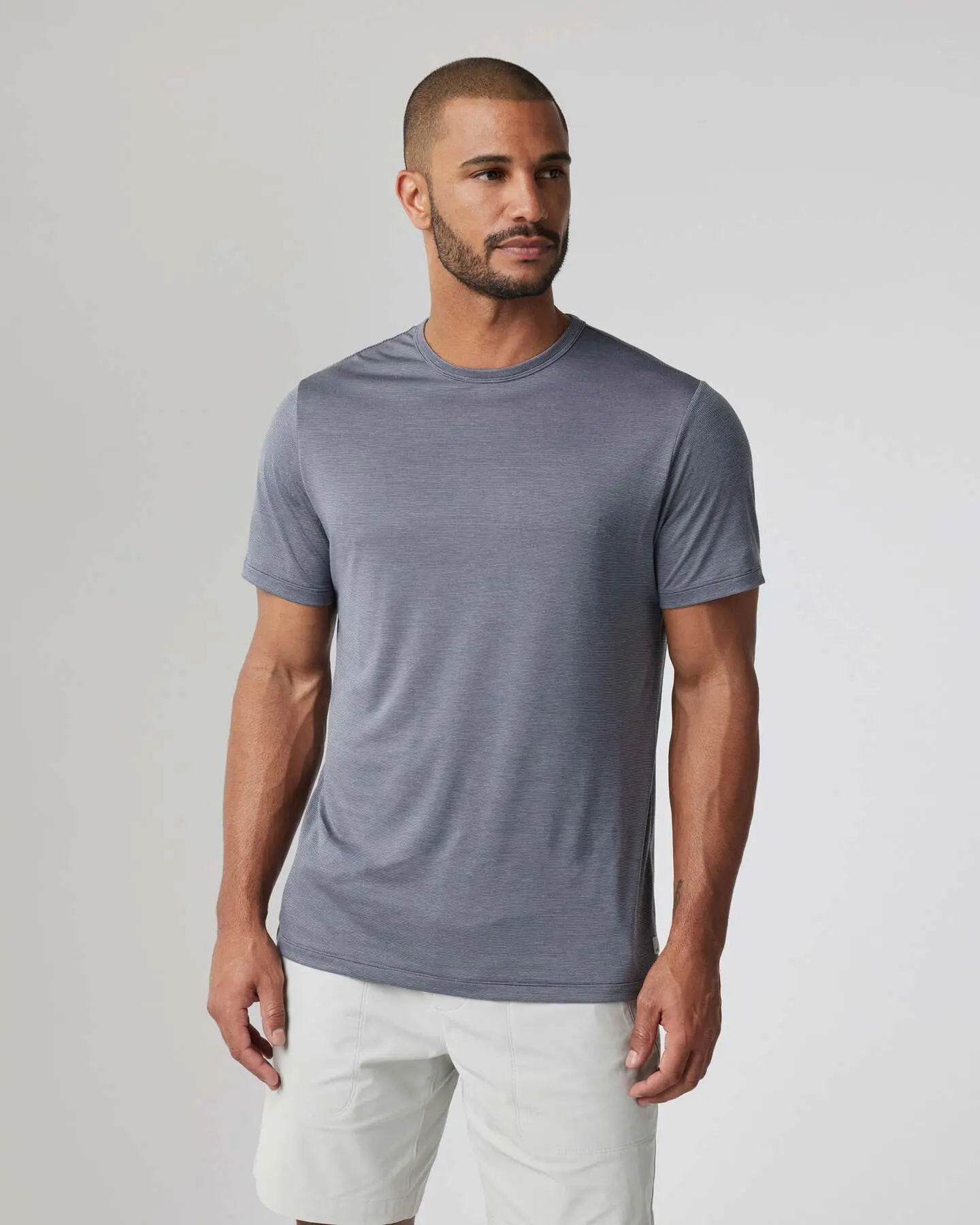 Short Sleeve Marina Stripe Tee - Image 2