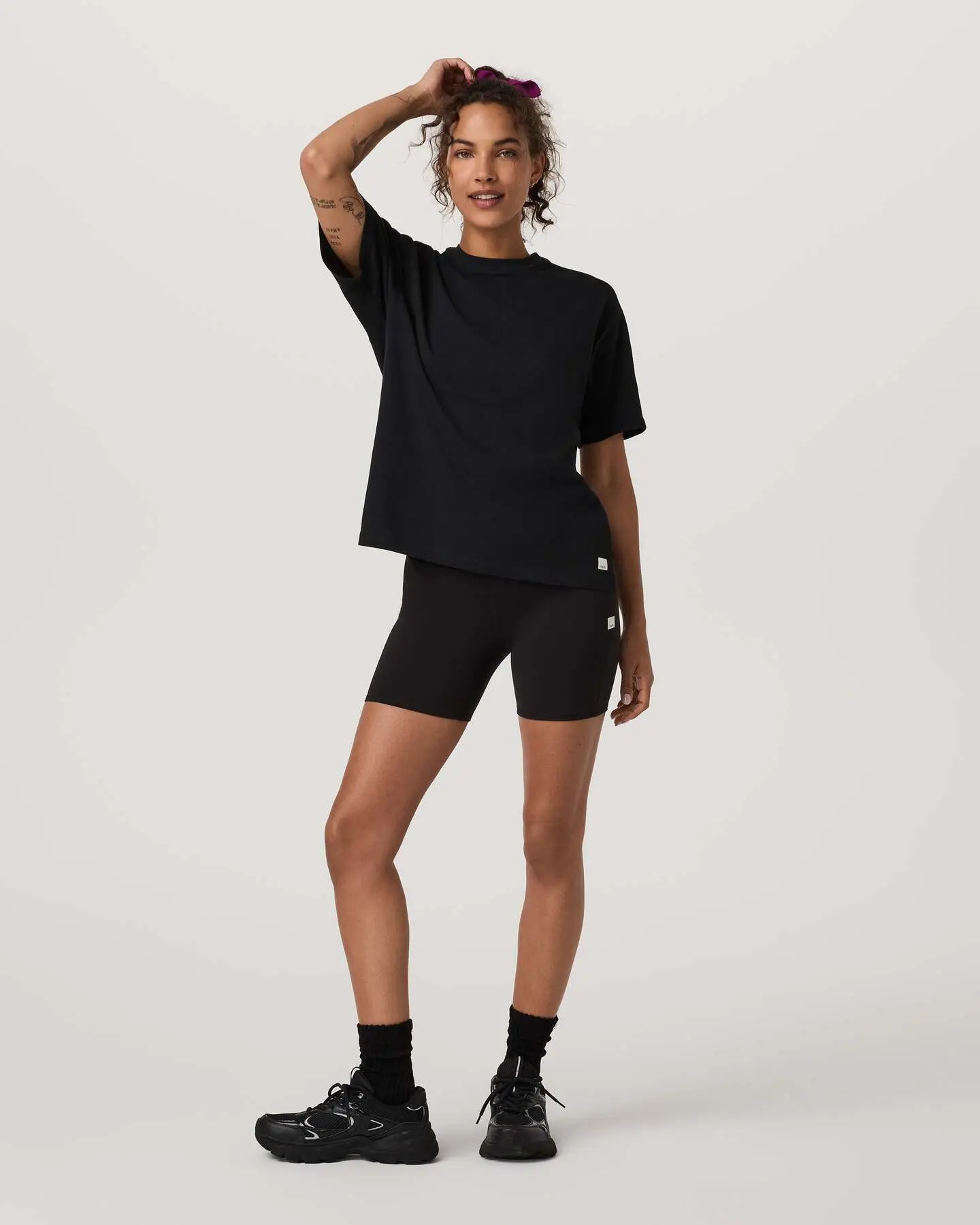 Short Sleeve Heavyweight Oversized Cotton Tee - Image 6