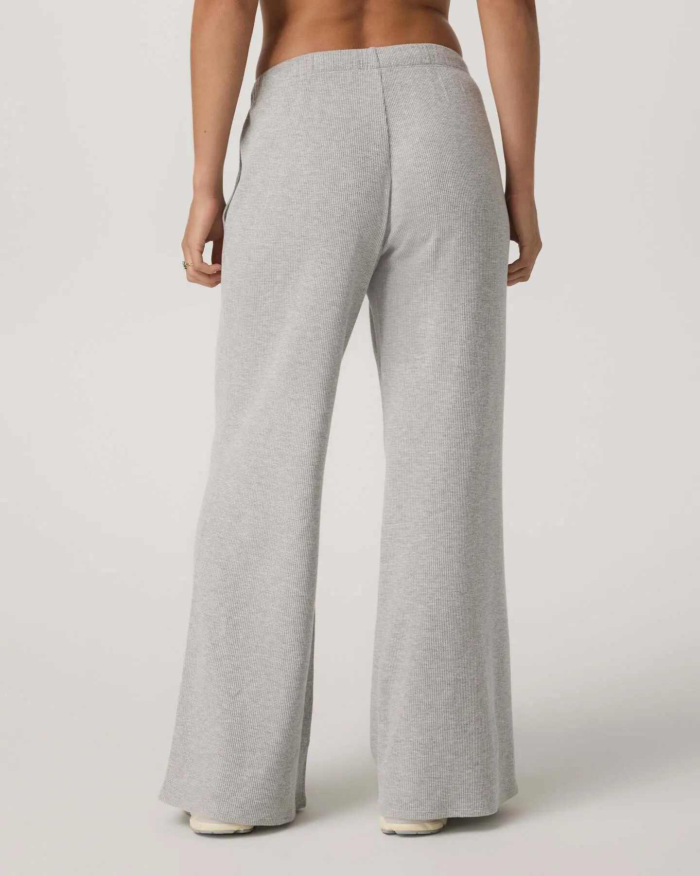 Waffle Wideleg Pant - Image 3