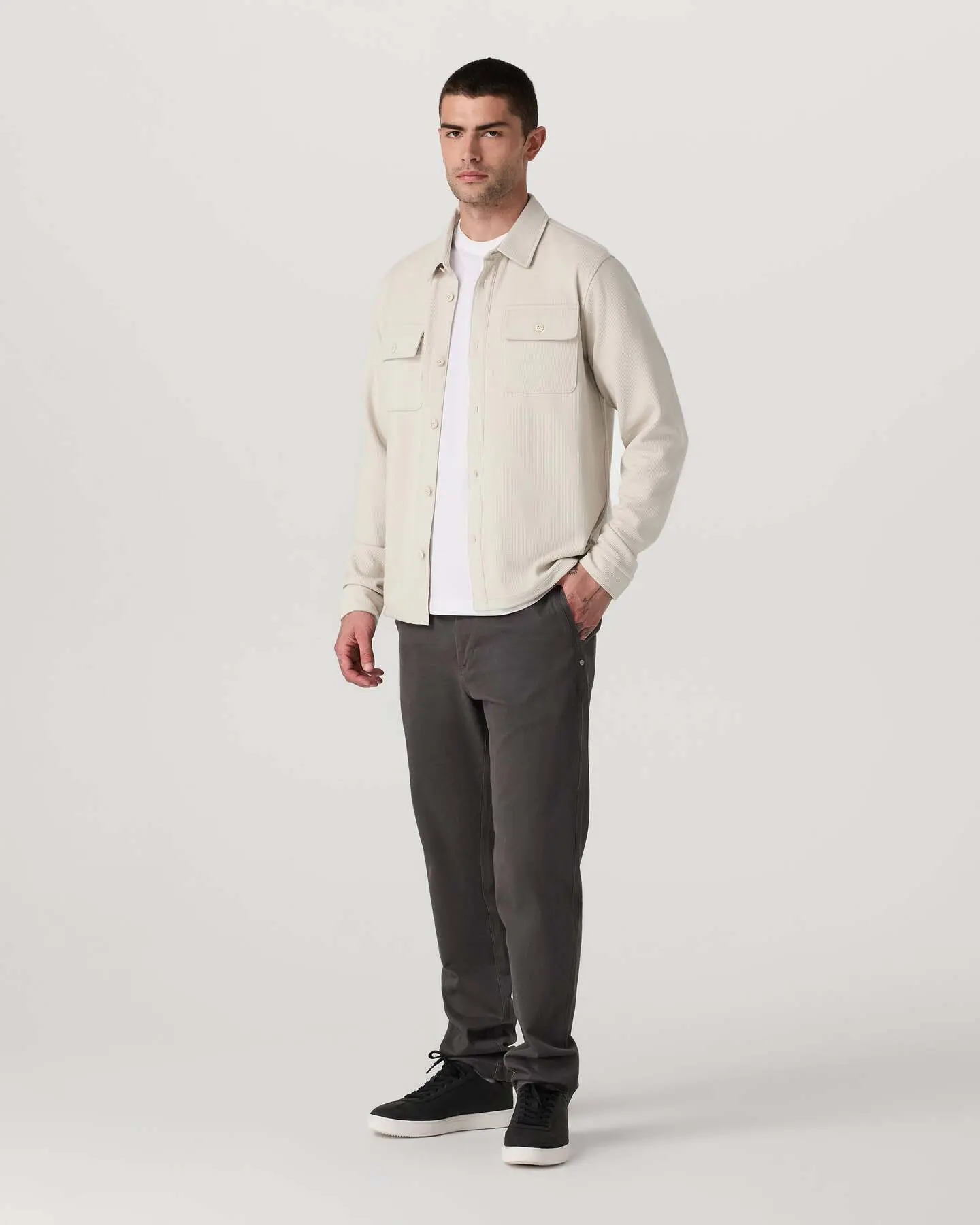Waffle Shirt Jacket - Image 4