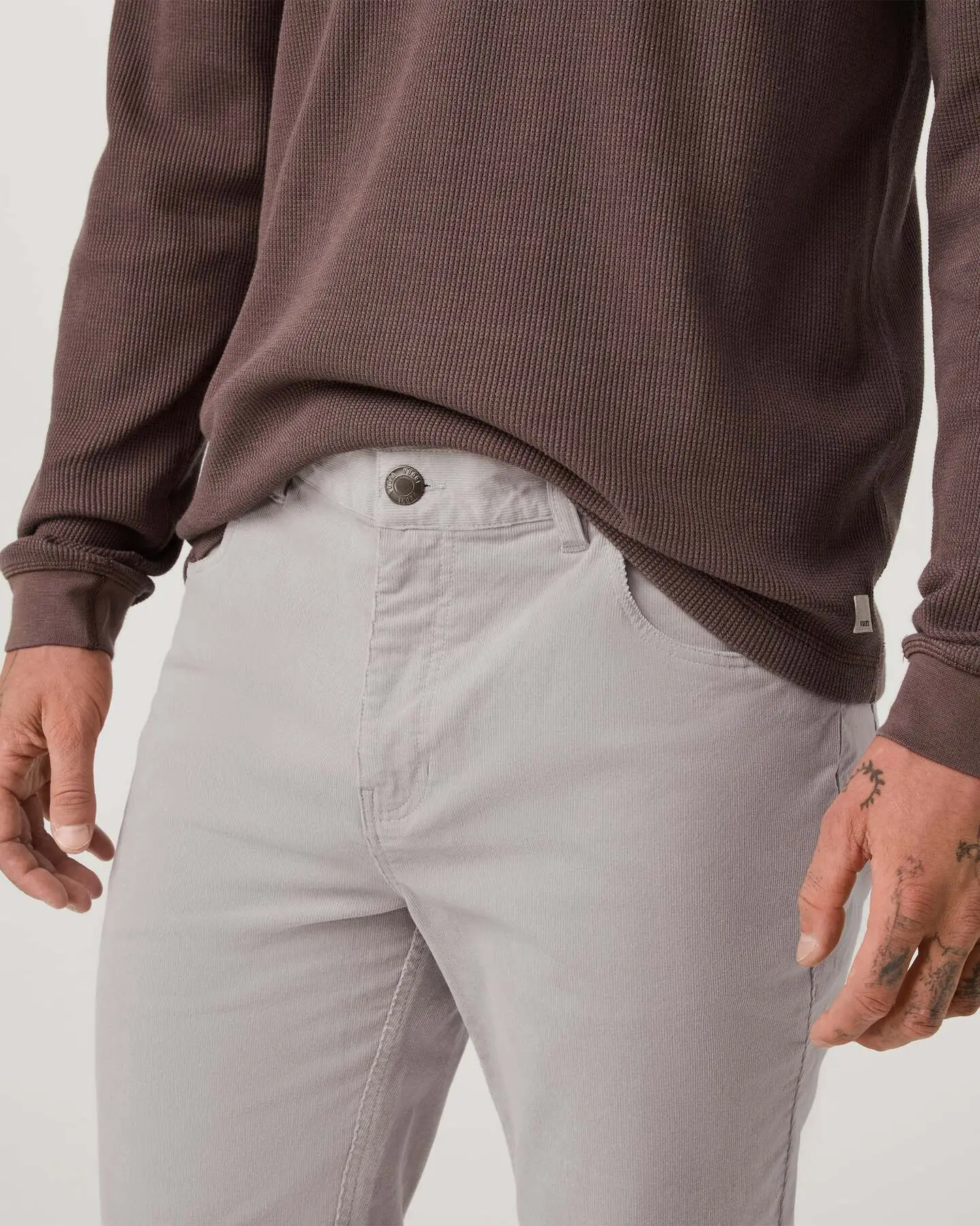 Optimist 5 Pocket Cord Pant Athletic Slim Fit - Image 3