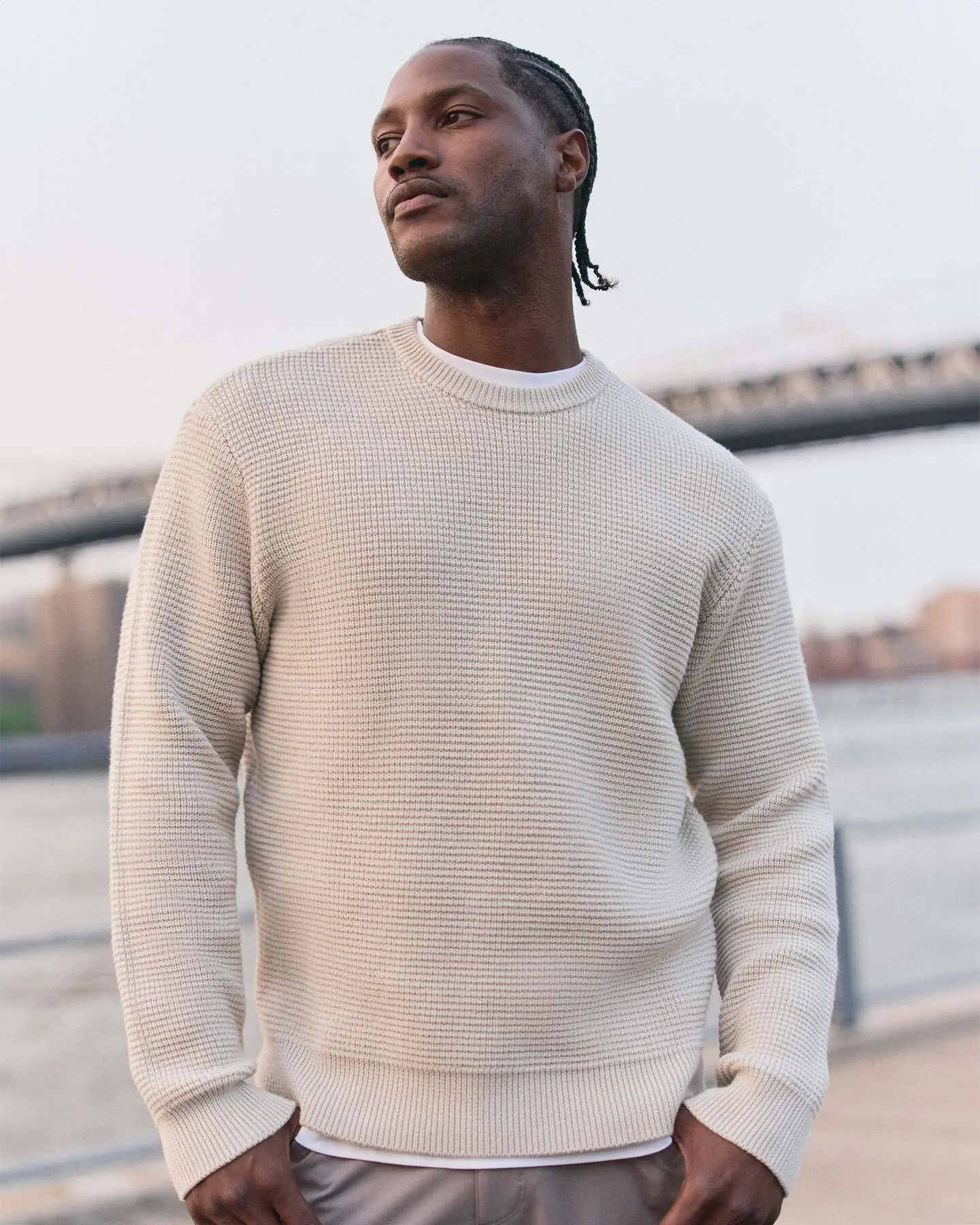 Denver Waffle Crew Sweater