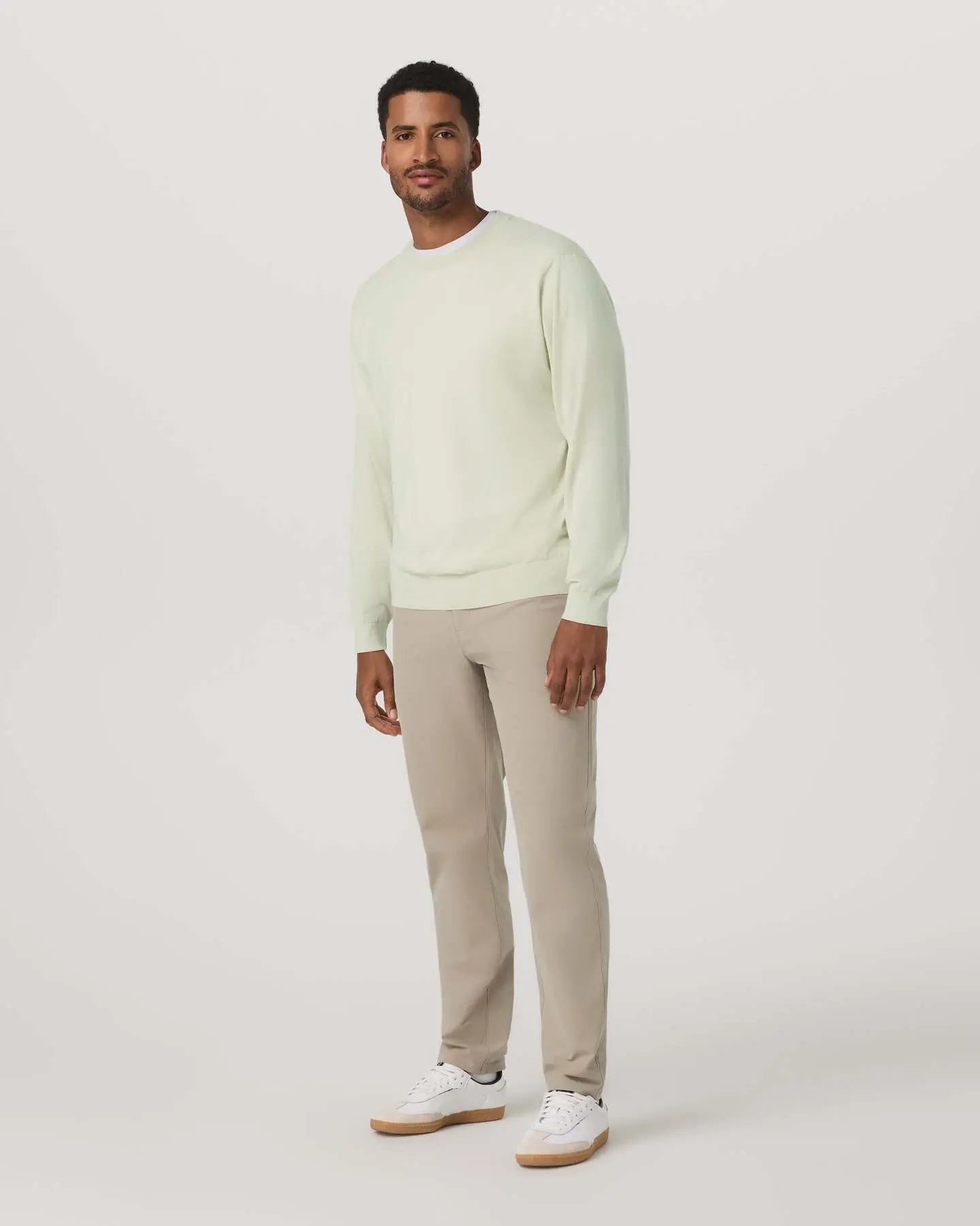Merino Fine Gauge Wool Sweater - Image 4