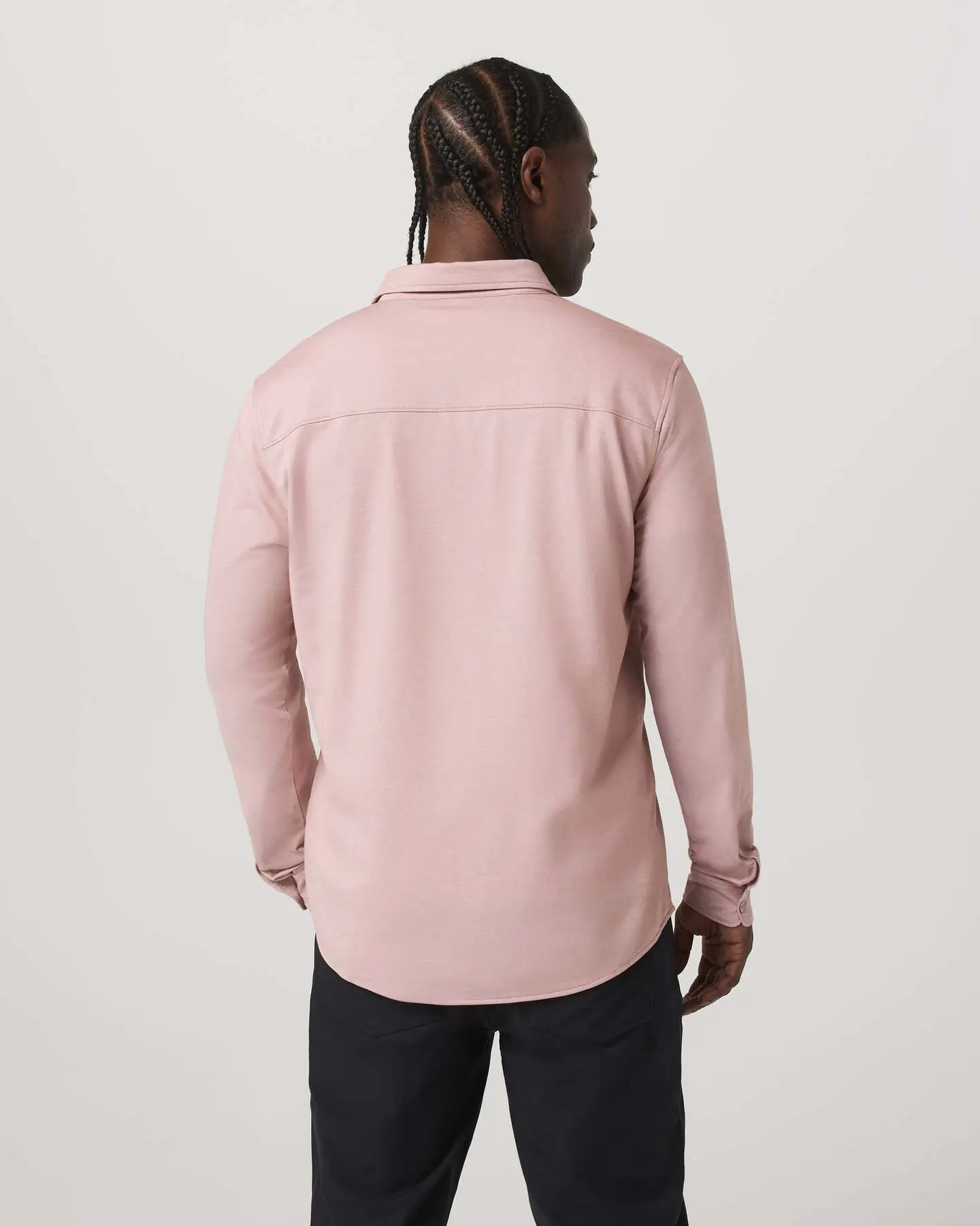 Long Sleeve Knit Oxford Button Down - Classic Fit - Image 3