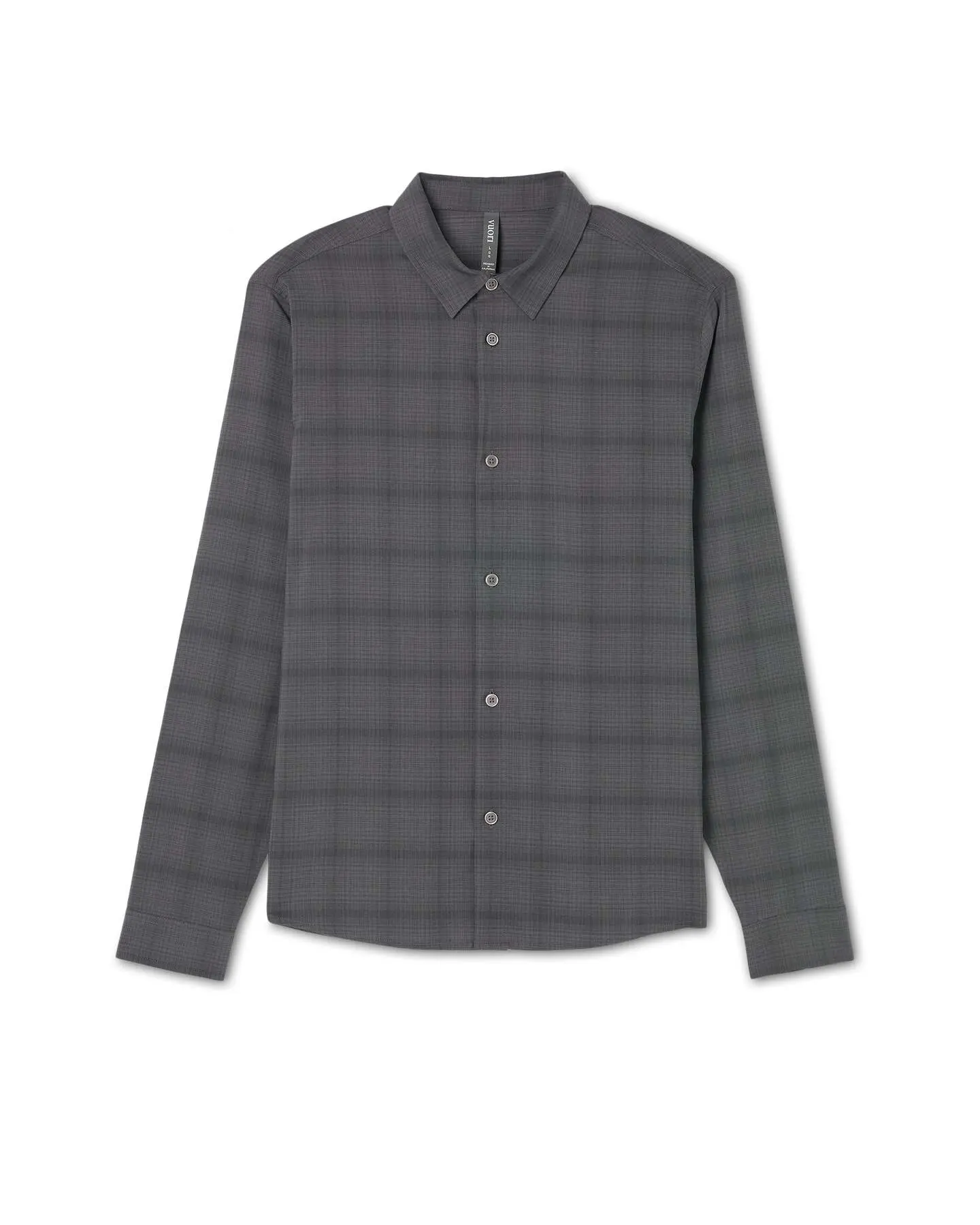 Long Sleeve Plaid Button Down Shirt - Image 6