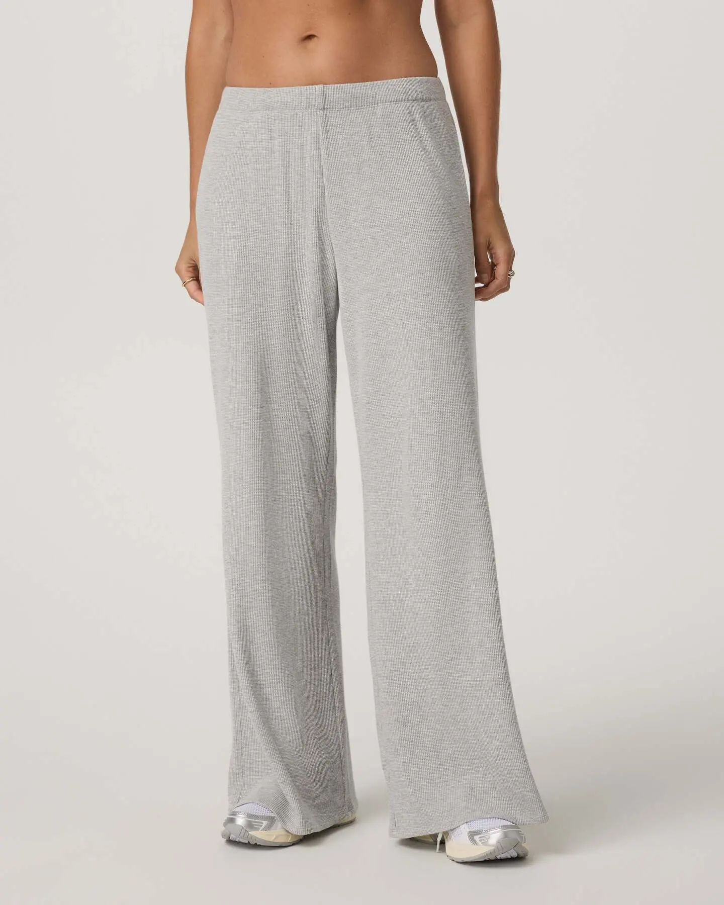Waffle Wideleg Pant - Short