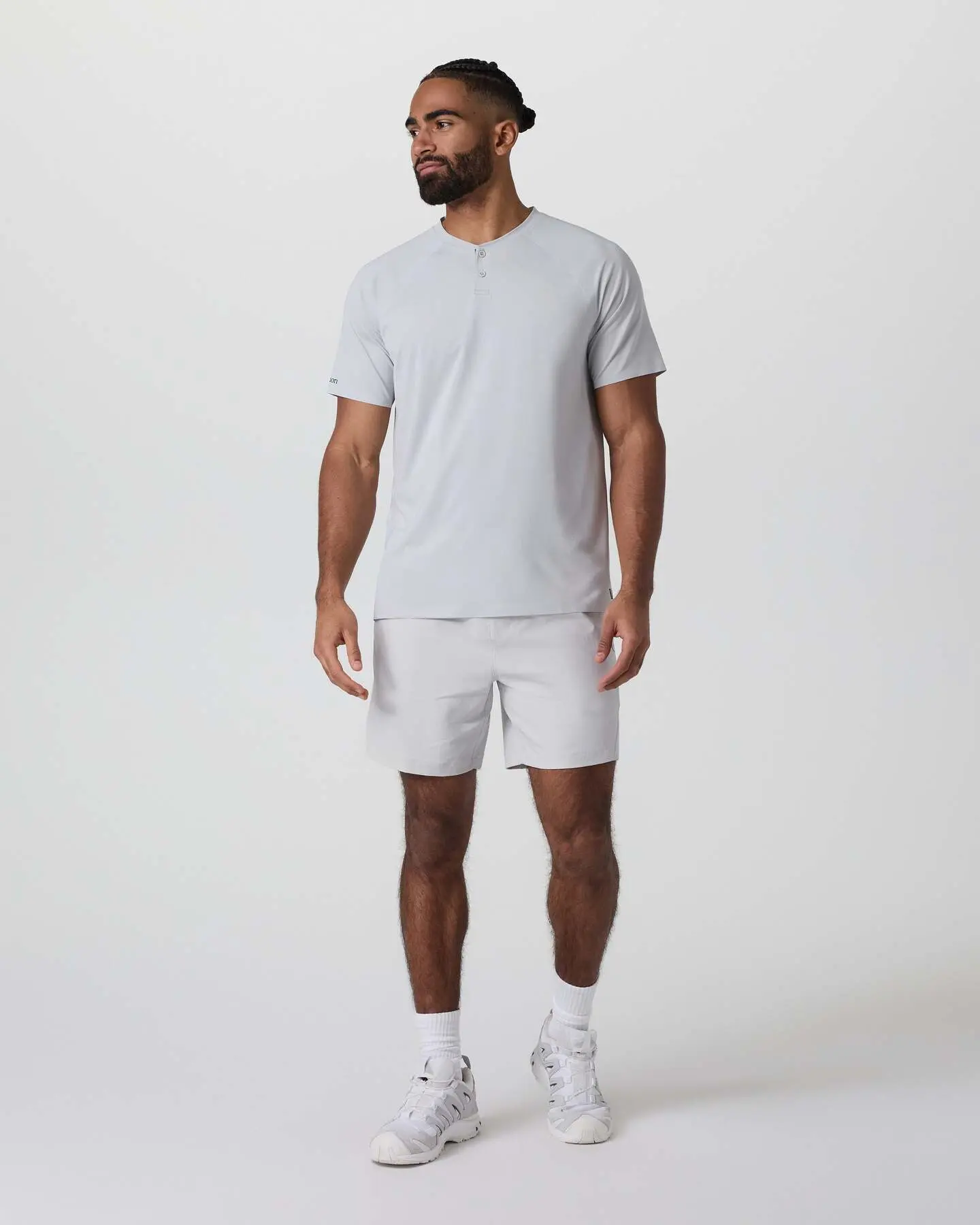 Short Sleeve Viewpoint Henley - Image 4