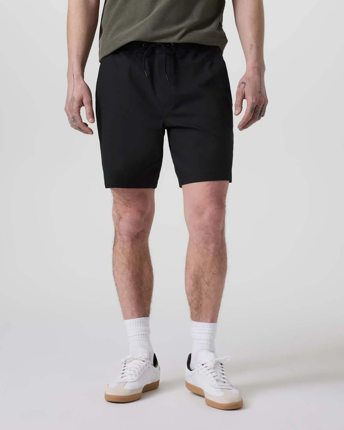 Cascade Crinkle Elastic Waist Short 8" - Image 5