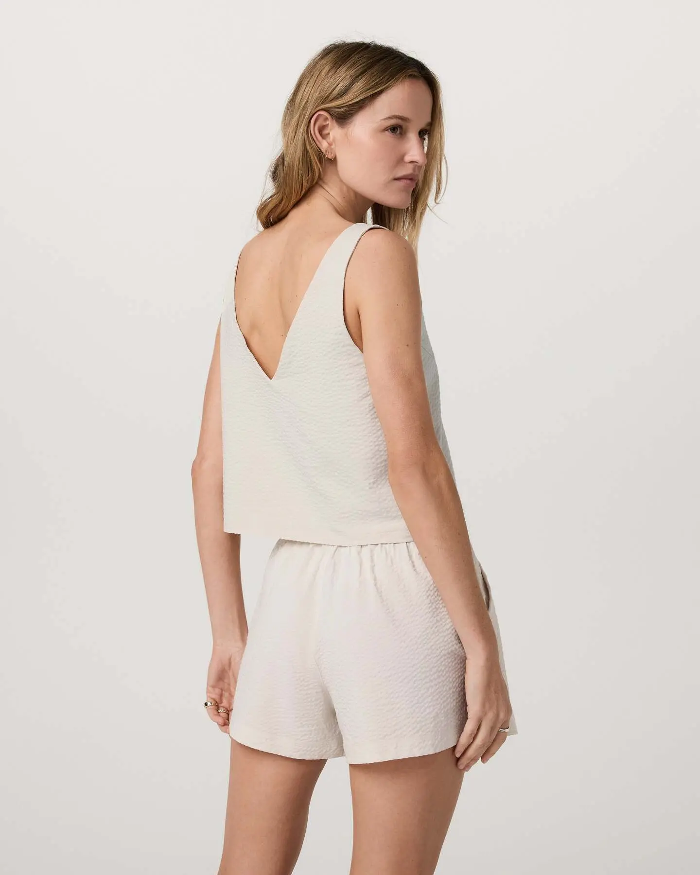 Villa Textured Crop Tank - Image 3