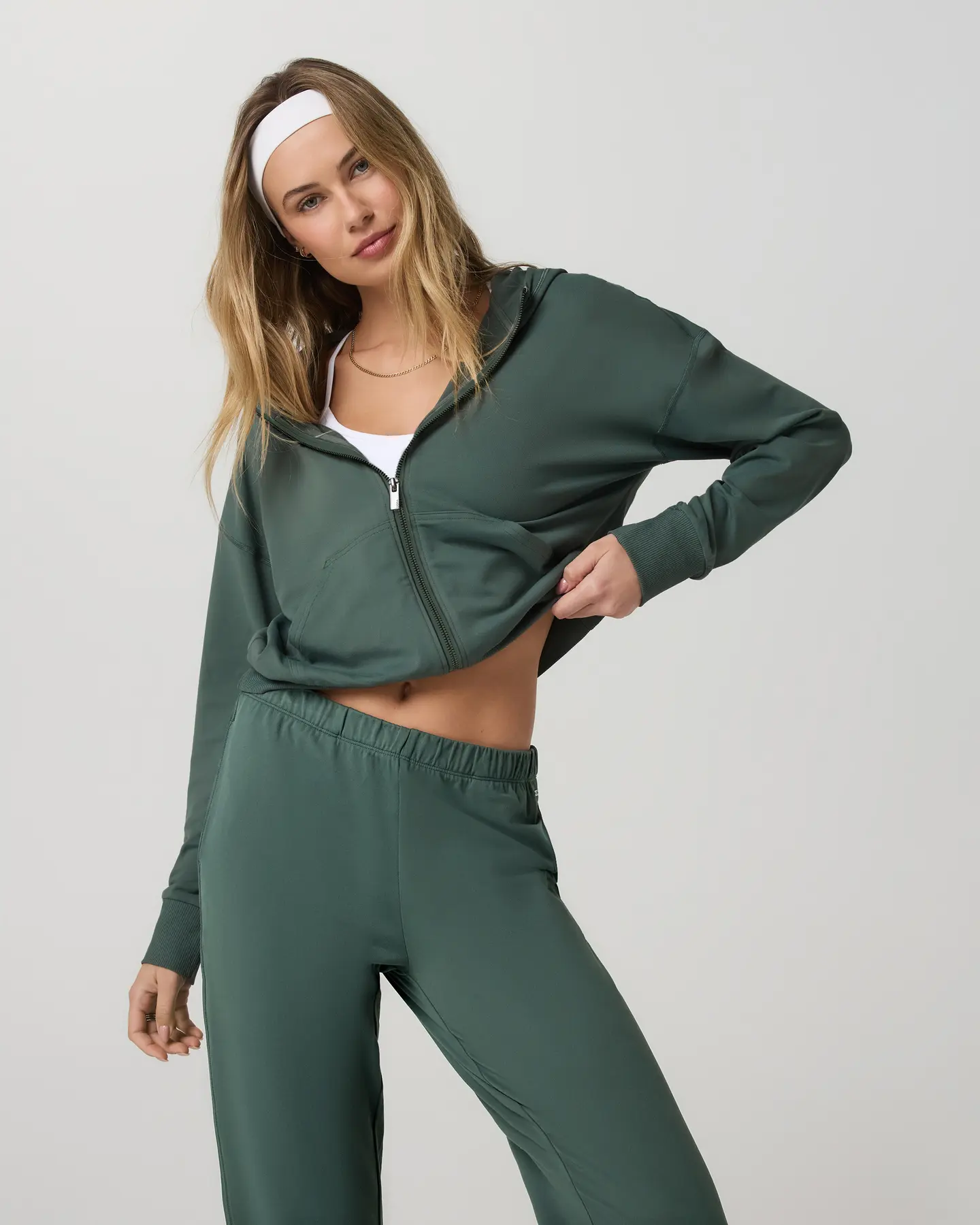 Halo Modern Full Zip Hoodie - Image 2