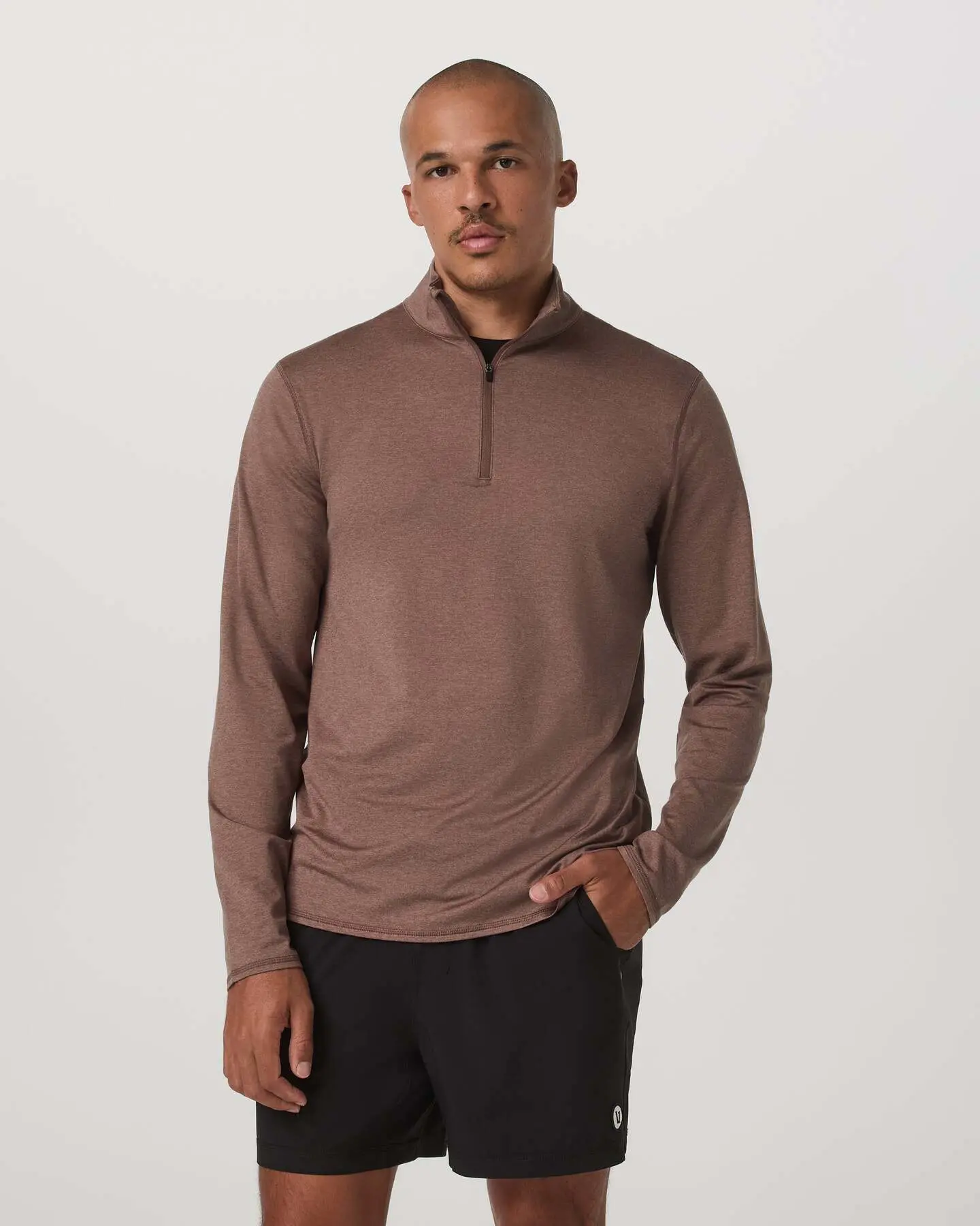 Ponto Half Zip Mock Neck - Image 5