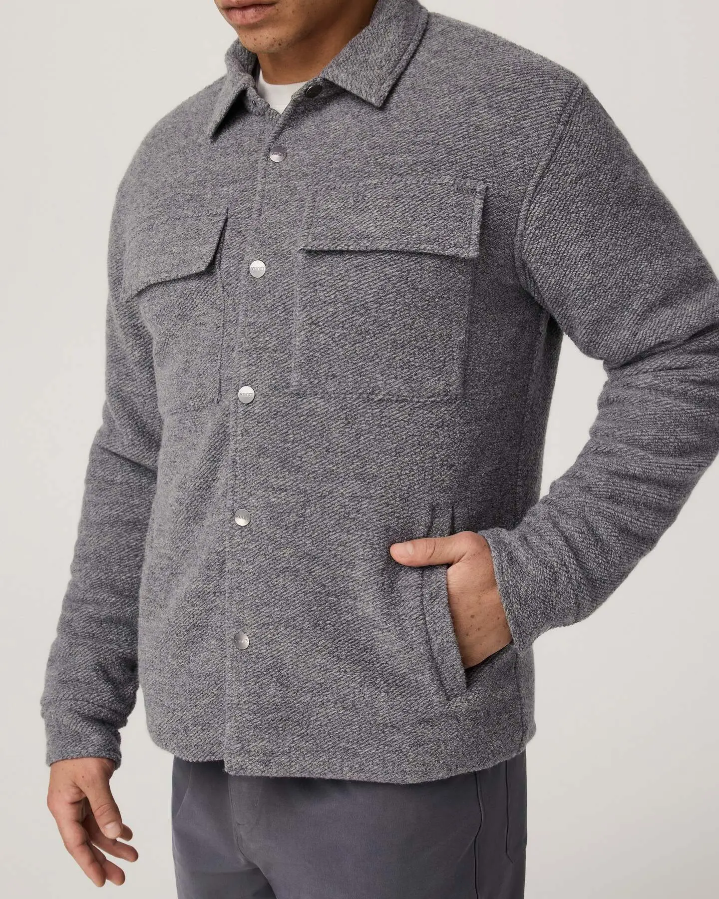 Plymouth Wool Shirt Jacket - Image 2
