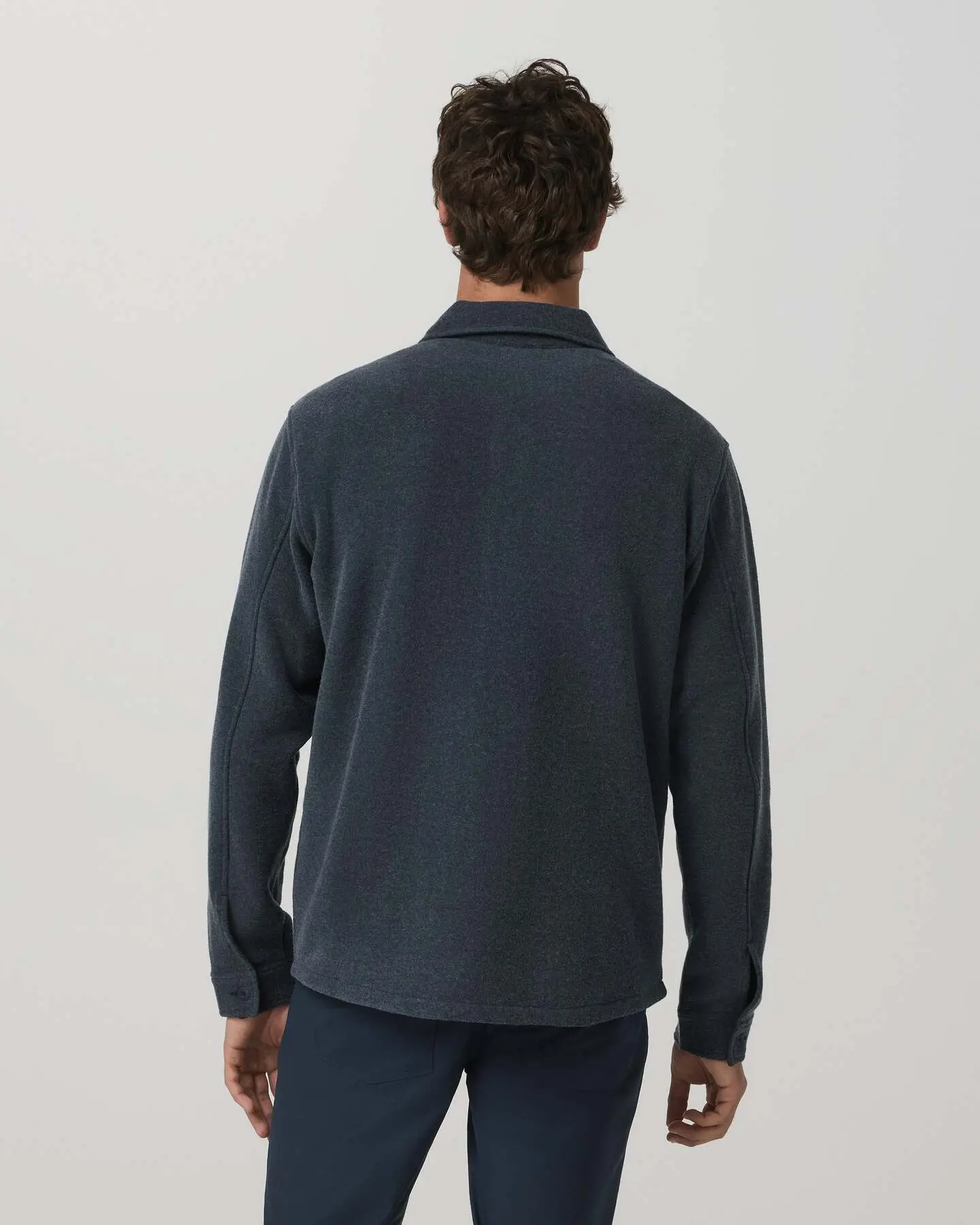 Beach Fleece Shirt Jacket - Image 3