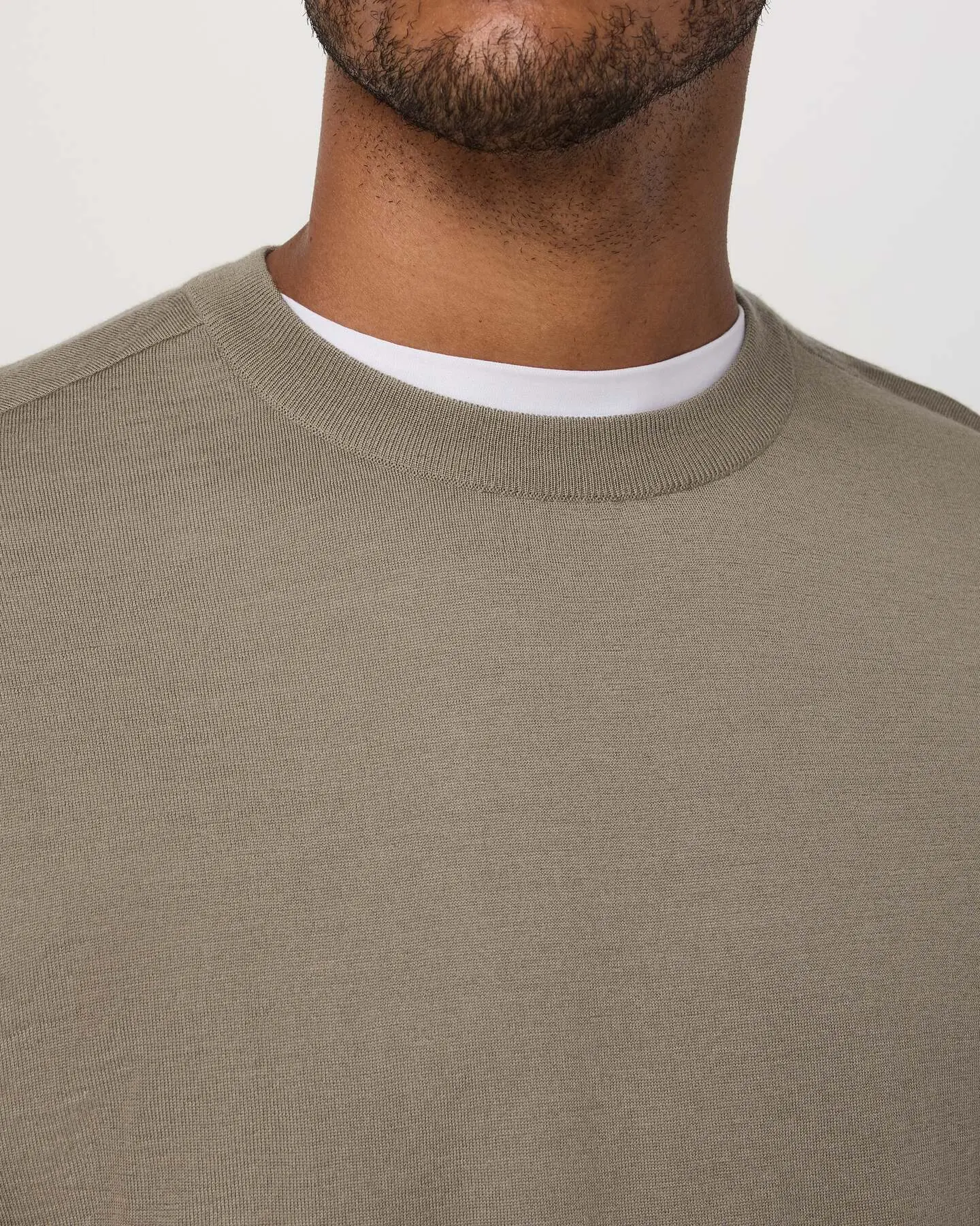 Merino Fine Gauge Wool Sweater - Image 2