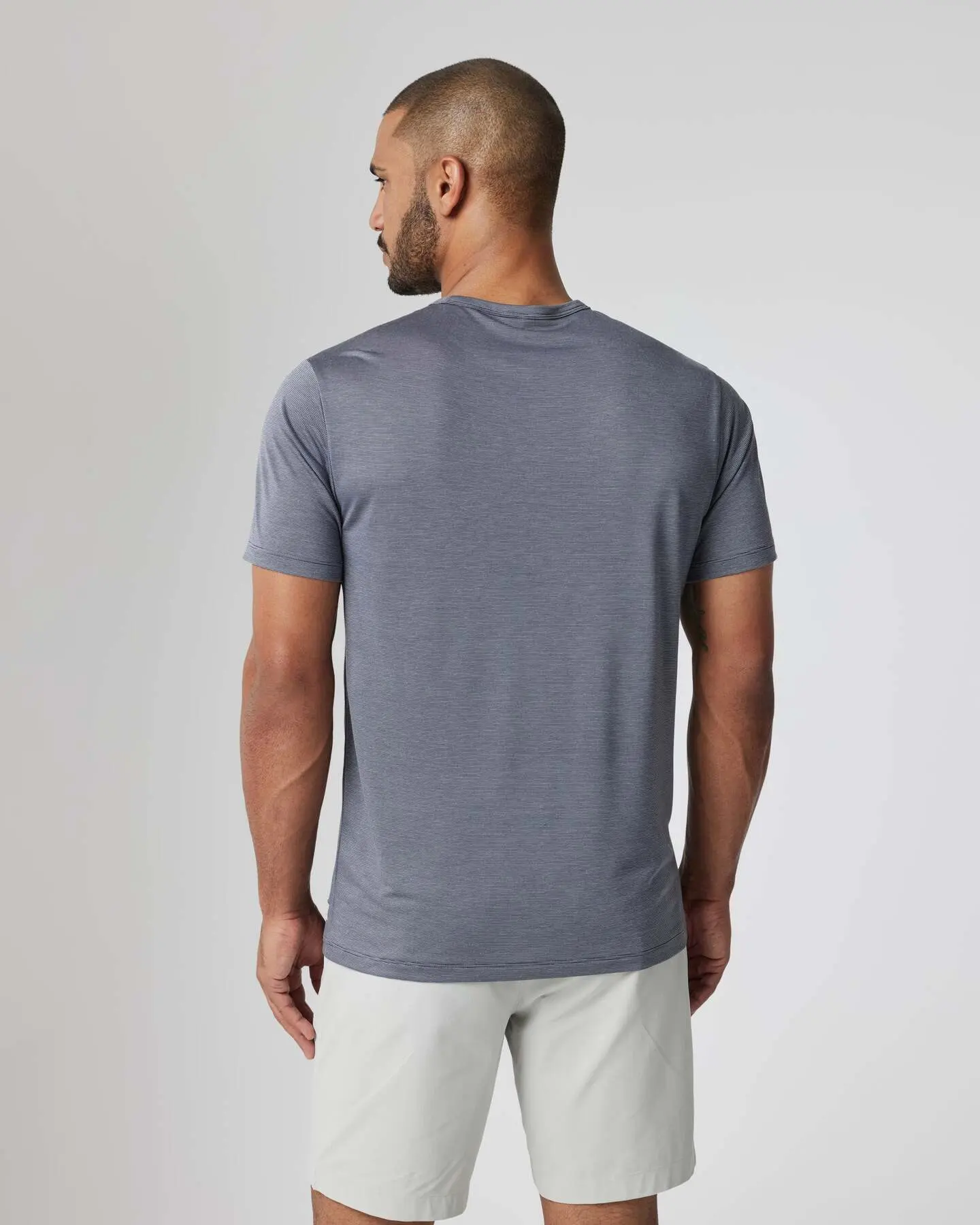 Short Sleeve Marina Stripe Tee - Image 3