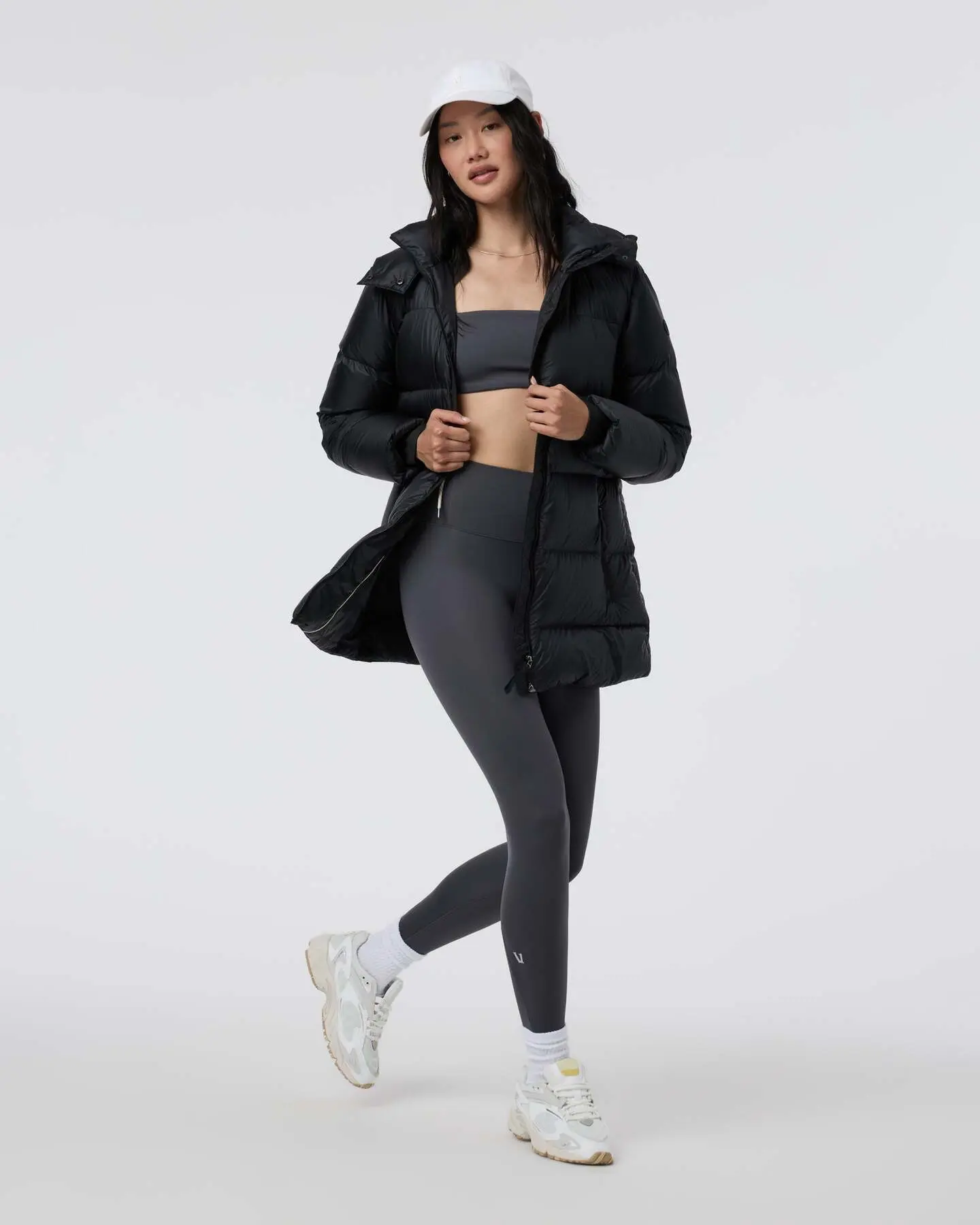 Women's Coordinate Long Down Jacket