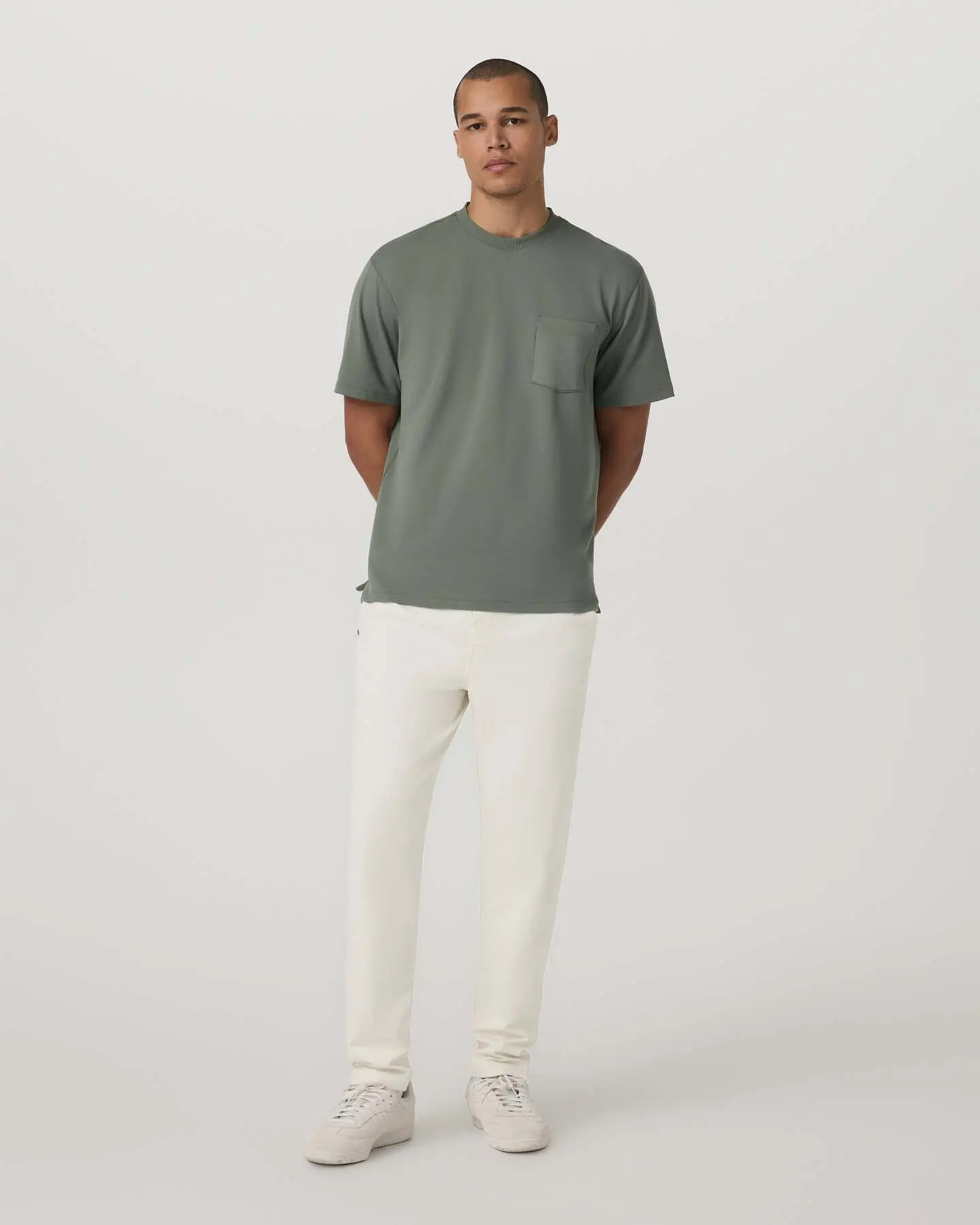 Short Sleeve Ponto Pocket Tee - Relaxed Fit - Image 4