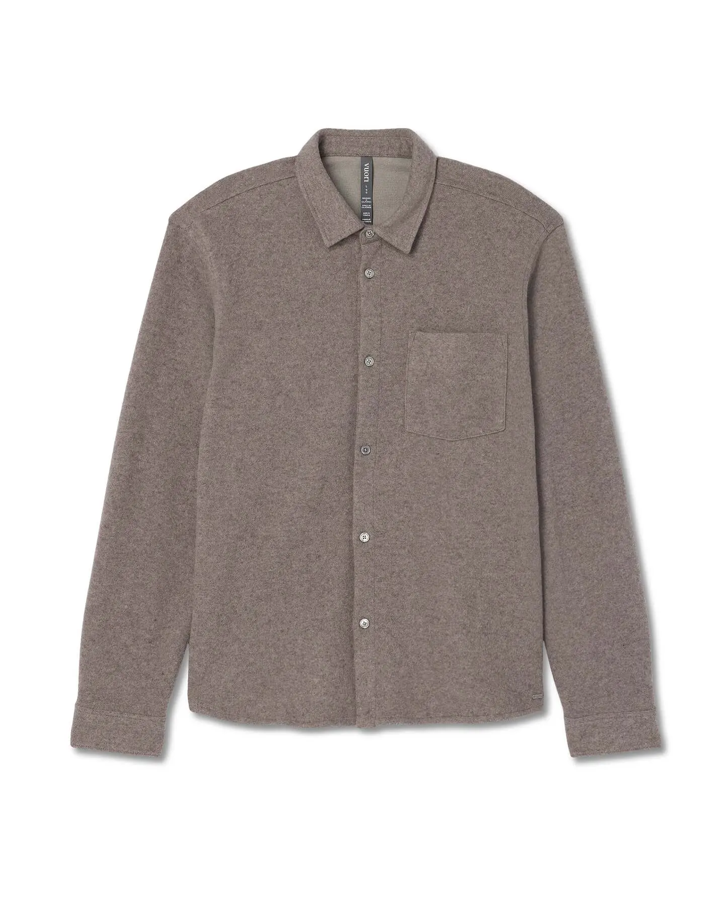 Long Sleeve Altitude Wool Button Down - Relaxed Fit - Image 6
