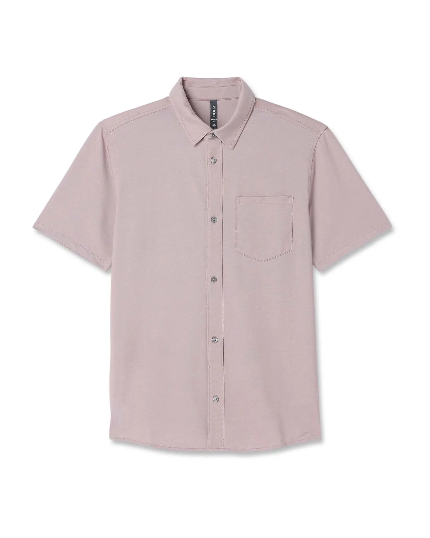 Short Sleeve Knit Oxford Button Down - Classic Fit - Image 6