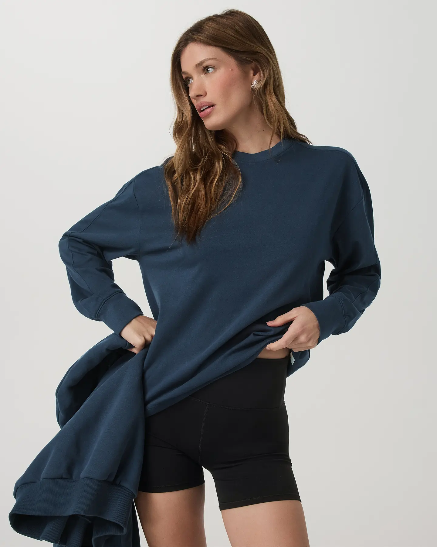 Long Sleeve Heavyweight Cotton Tee - Image 2