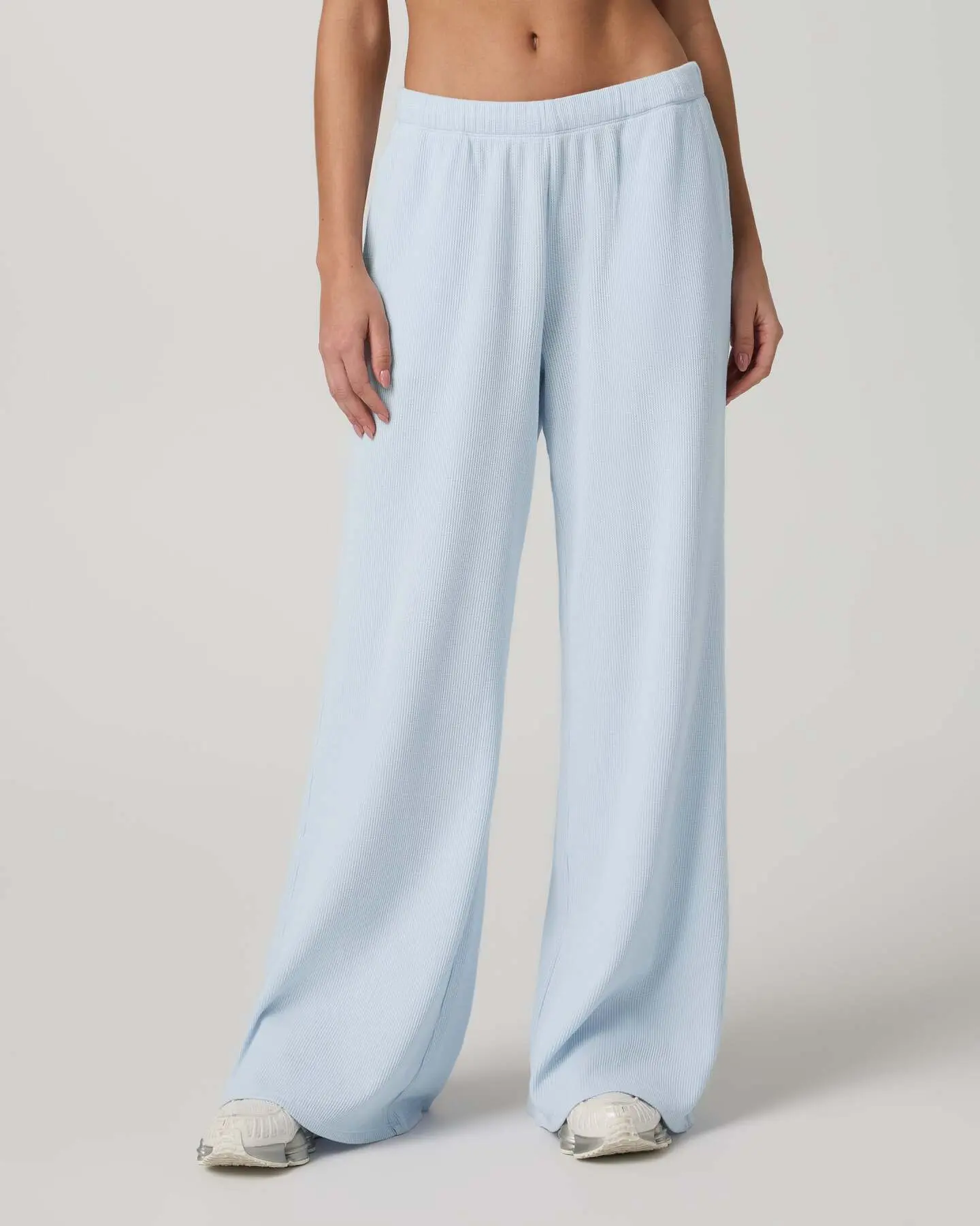 Waffle Wideleg Pant - Image 5