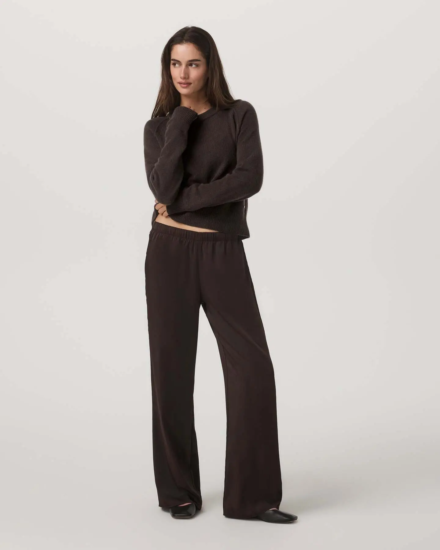 Nova Satin Wideleg Pant - Image 6