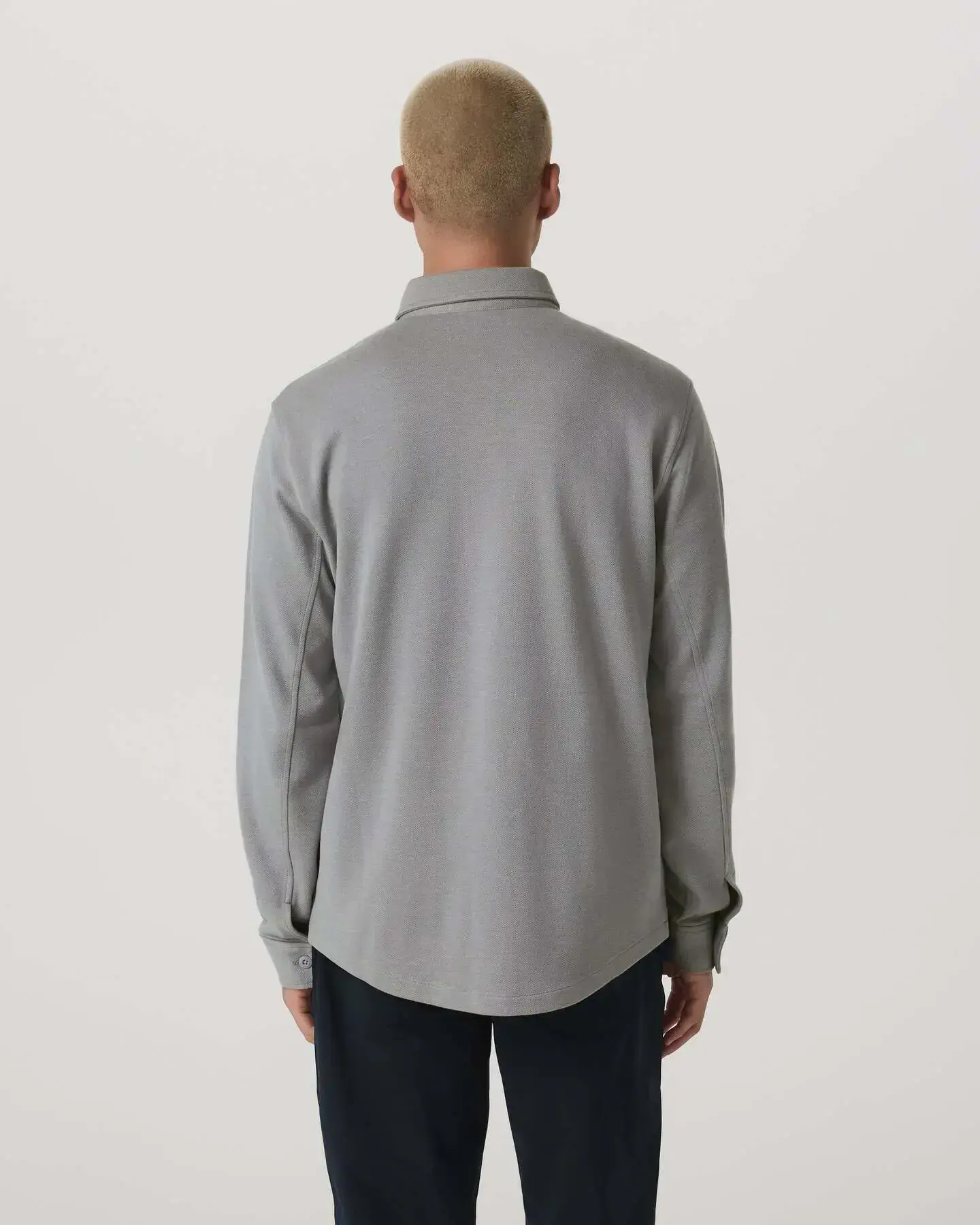Long Sleeve Jeffreys Button Down Overshirt - Image 4