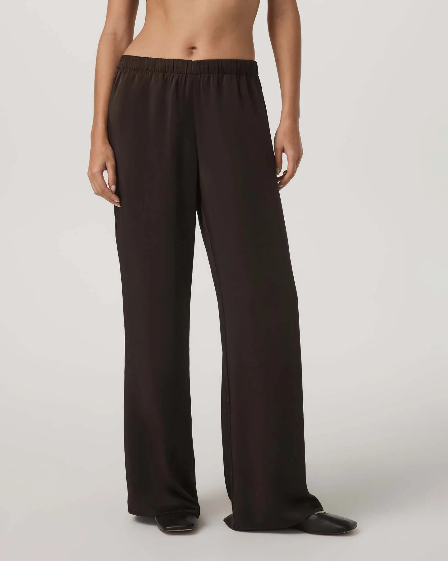 Nova Satin Wideleg Pant - Image 4