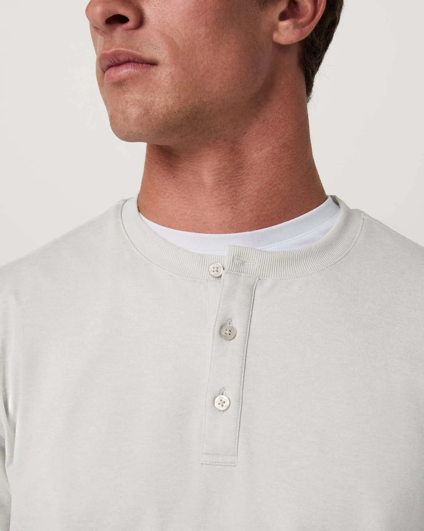 Long Sleeve Coronado Henley - Relaxed Fit - Image 2