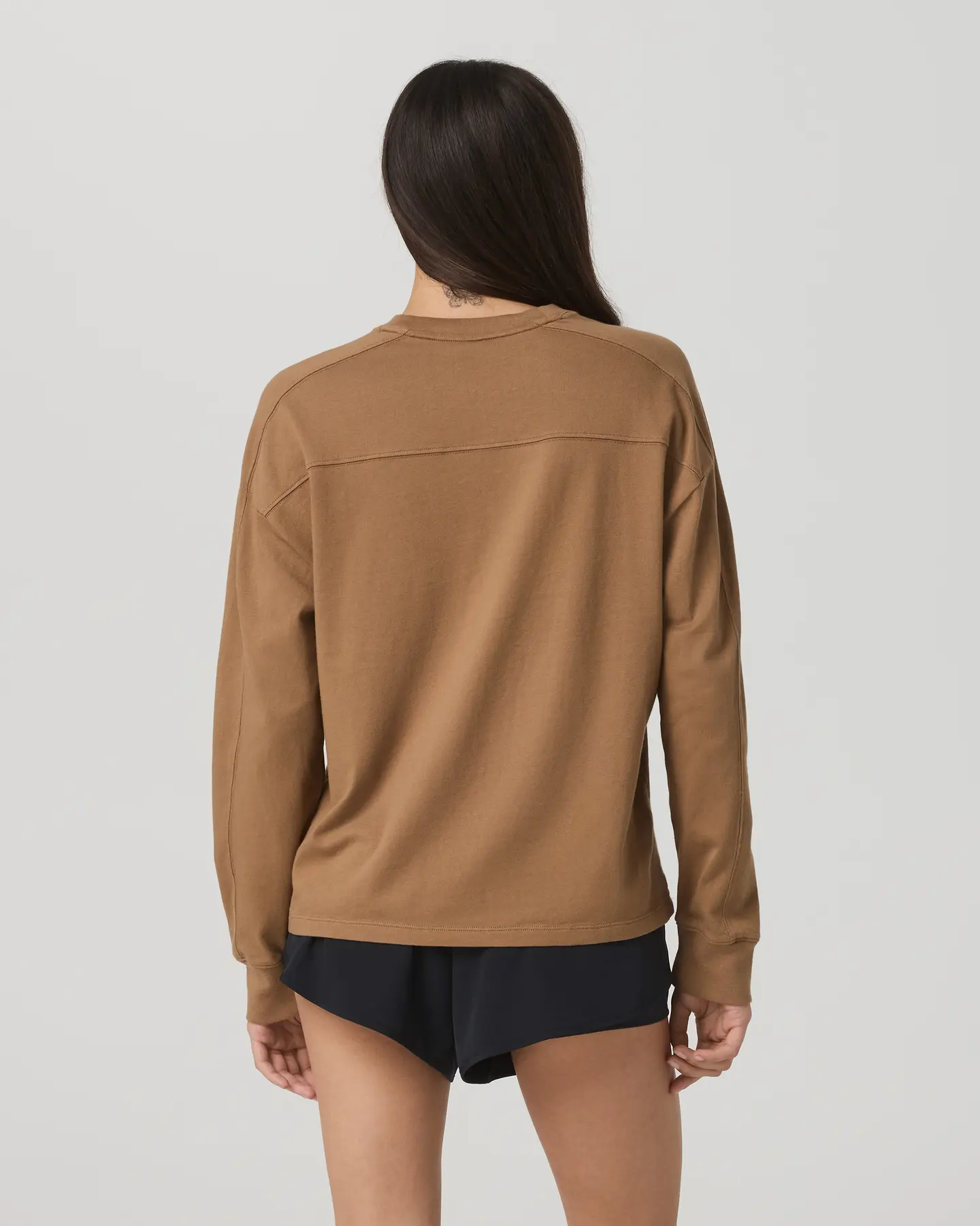 Long Sleeve Heavyweight Cotton Tee - Image 3