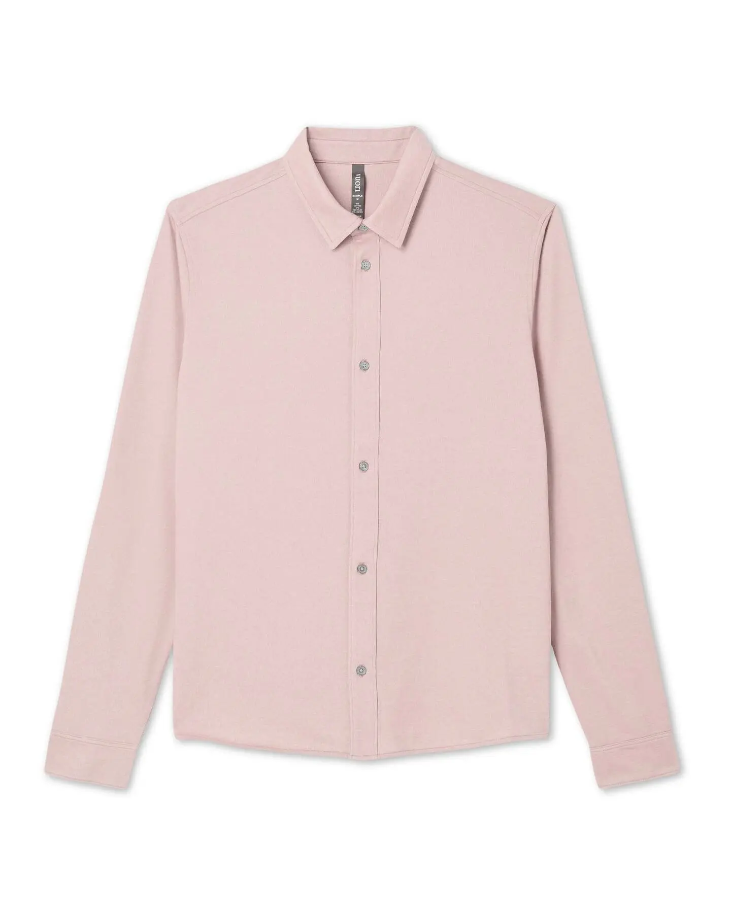 Long Sleeve Knit Oxford Button Down - Classic Fit - Image 6